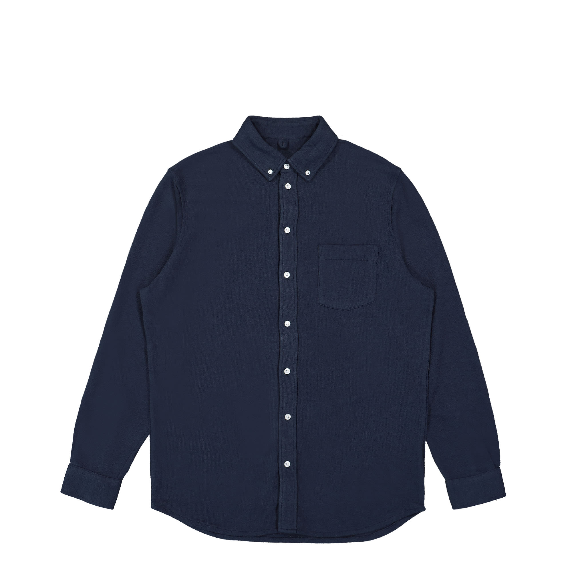 Edmmond Studios Crisp Shirt Navy Shirts 323-10-15590 | Overkill