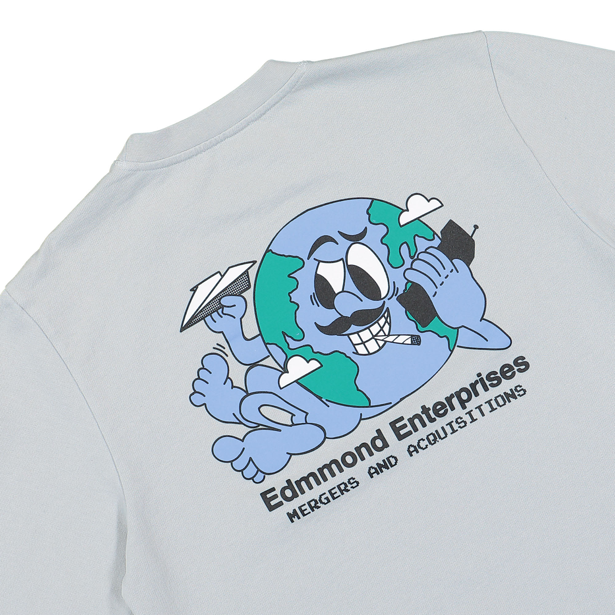 Edmmond Studios Enterprises Sweater Grey Sweatshirts Detailfoto | Overkill