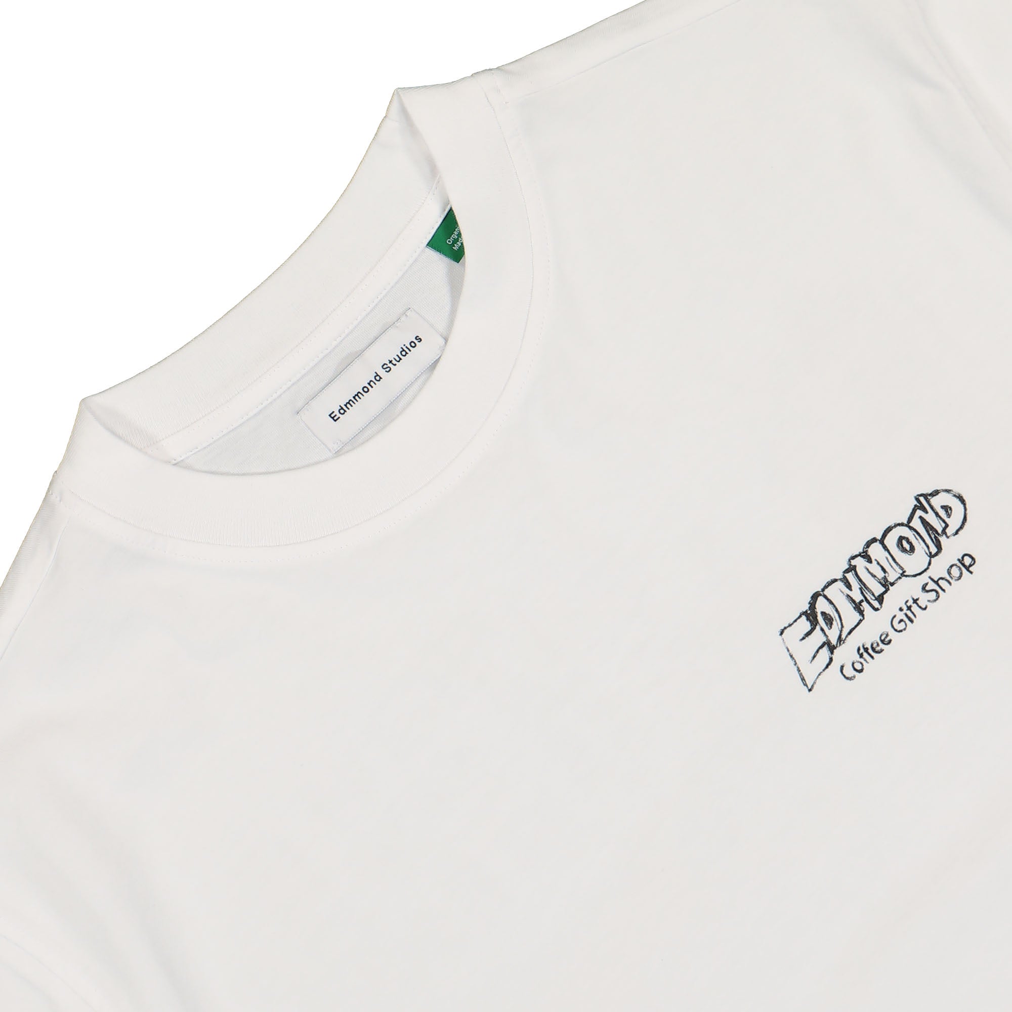 Edmmond Studios Cafe Edmmond T-Shirt Plain White T-Shirts Material | Overkill