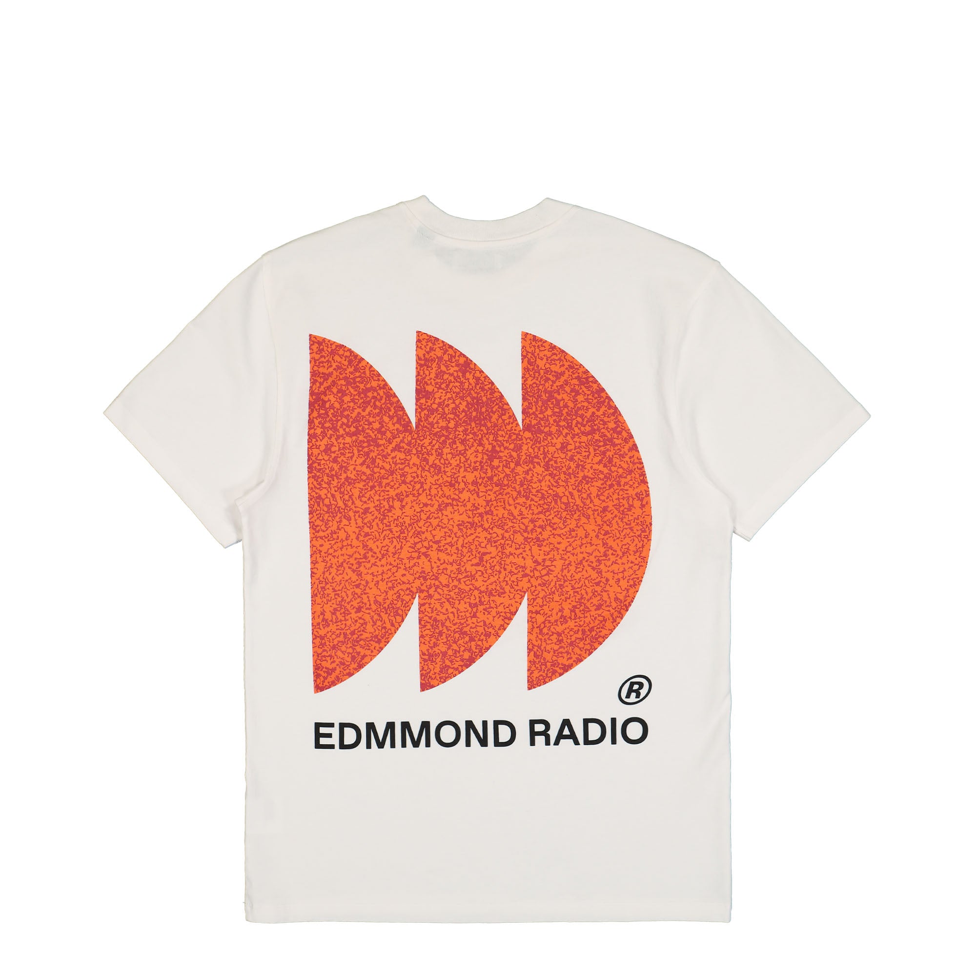 Edmmond Studios Edmmond Radio T-Shirt Plain White T-Shirts Close-up | Overkill