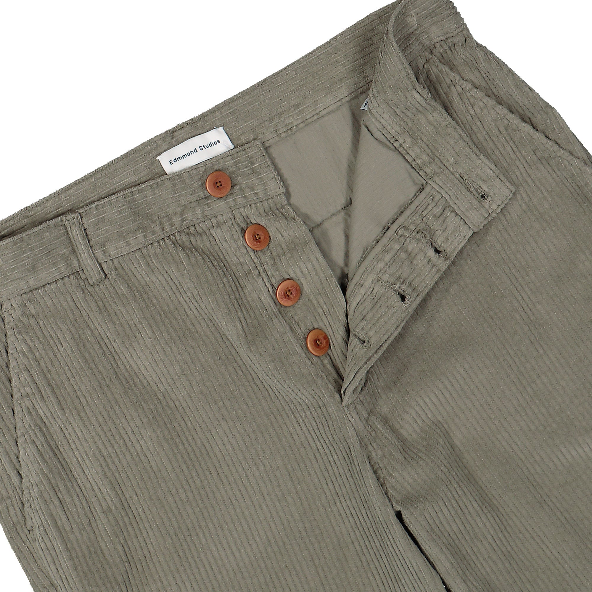 Edmmond Studios Jorge Pants Plain Taupe Casual Pants Detailfoto | Overkill