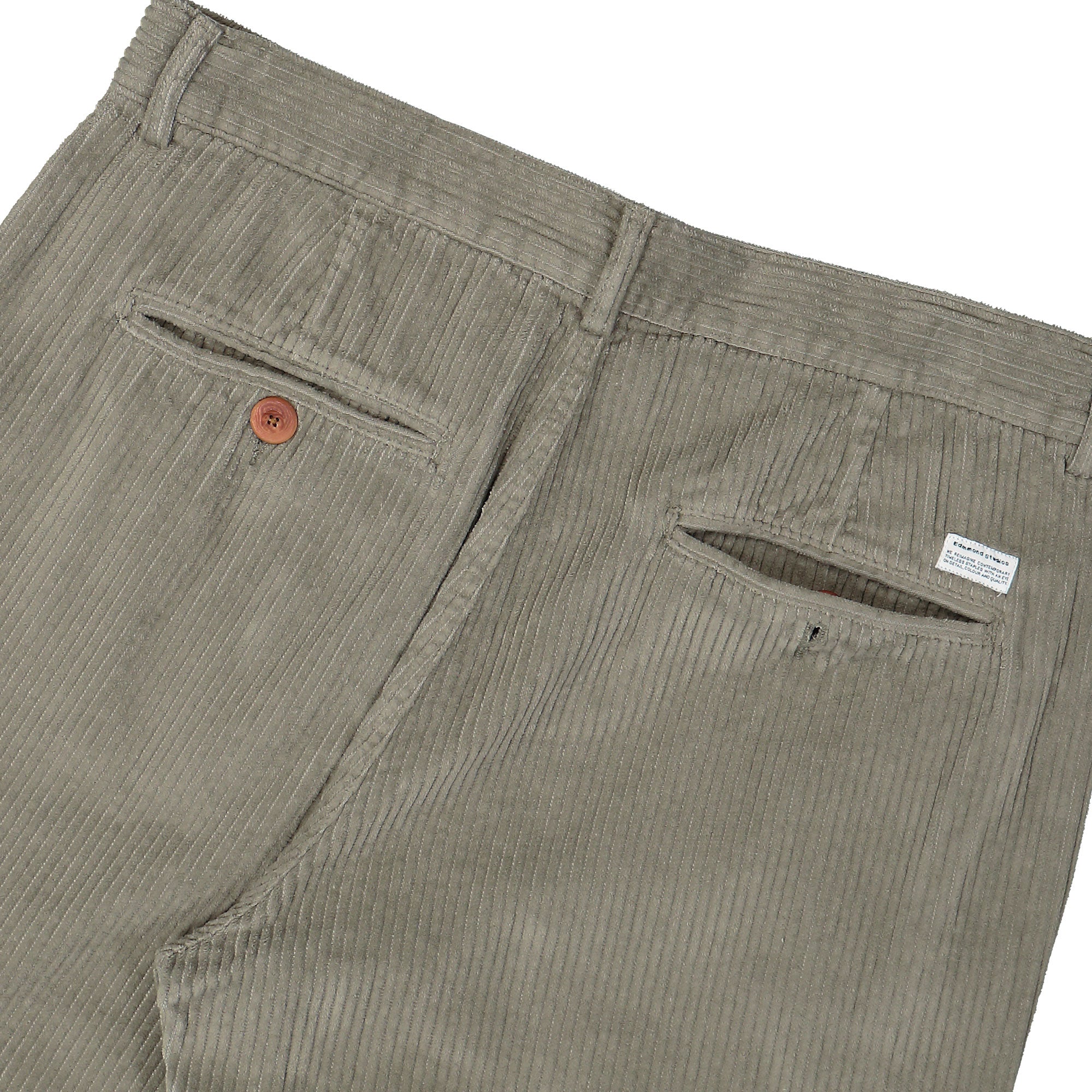 Edmmond Studios Jorge Pants Plain Taupe Casual Pants Detail view 1 | Overkill
