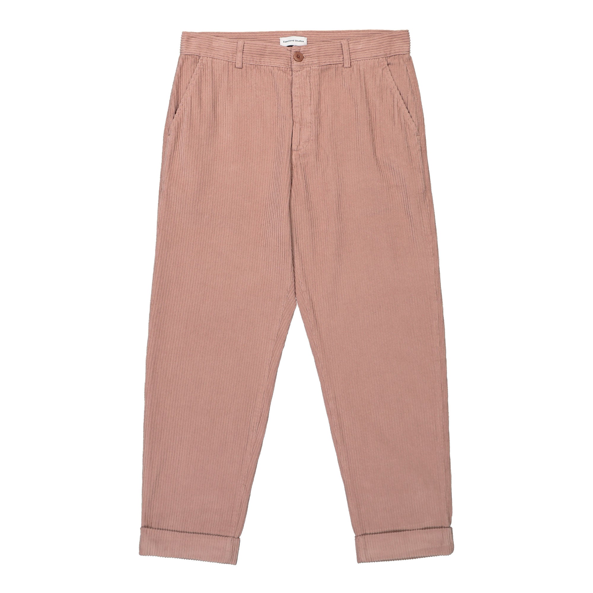 Edmmond Studios Jorge Pants Plain Pink Casual Pants 324-50-02300 | Overkill