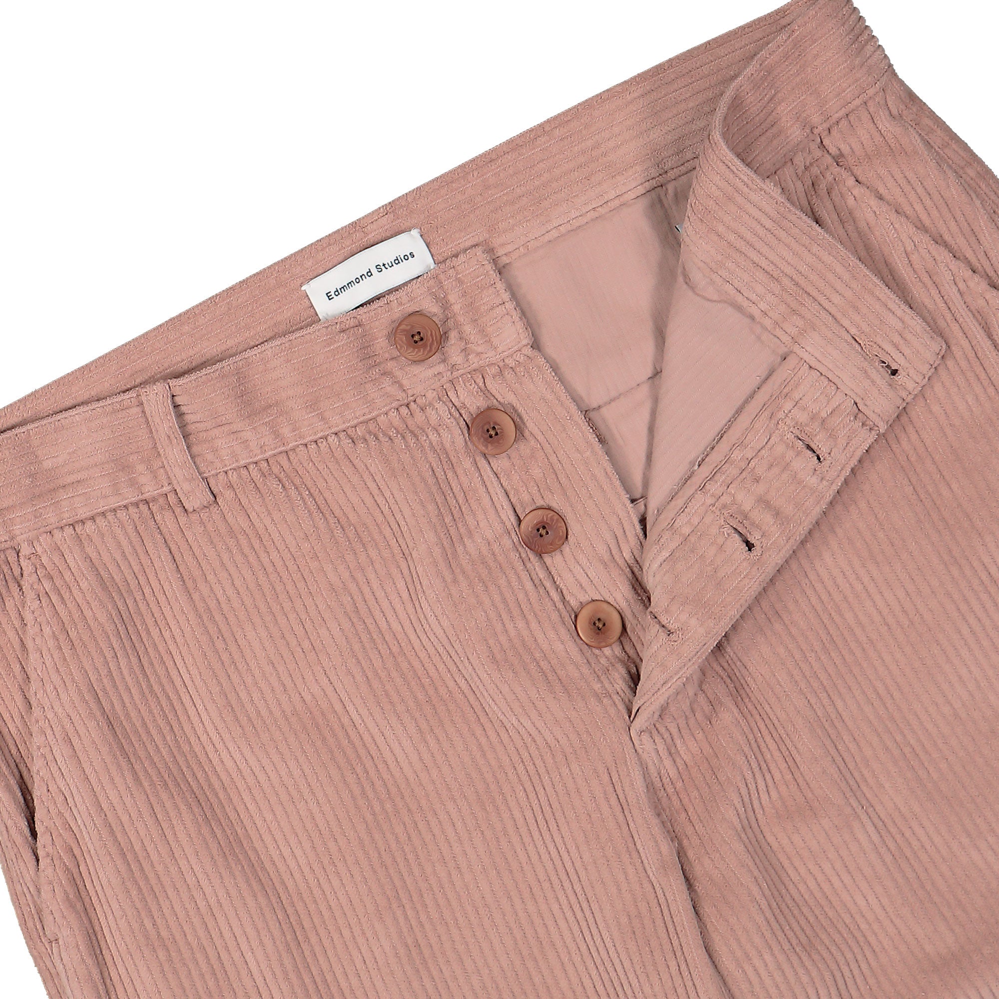 Edmmond Studios Jorge Pants Plain Pink Casual Pants Detailfoto | Overkill