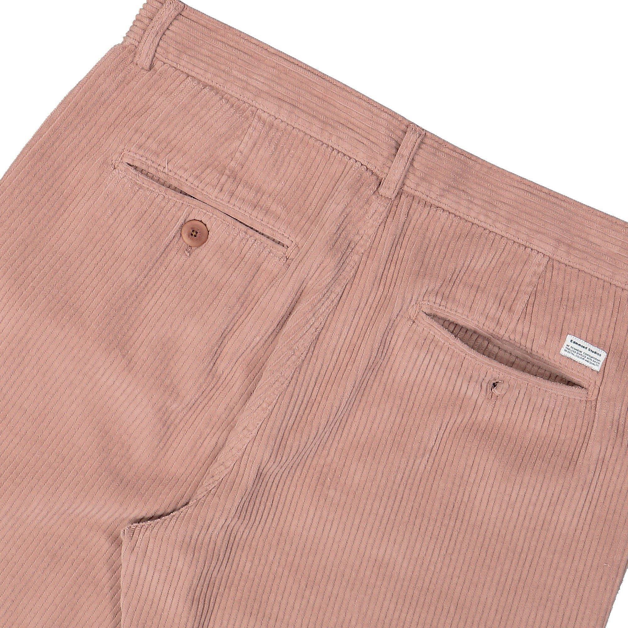 Edmmond Studios Jorge Pants Plain Pink Casual Pants Detail view 1 | Overkill