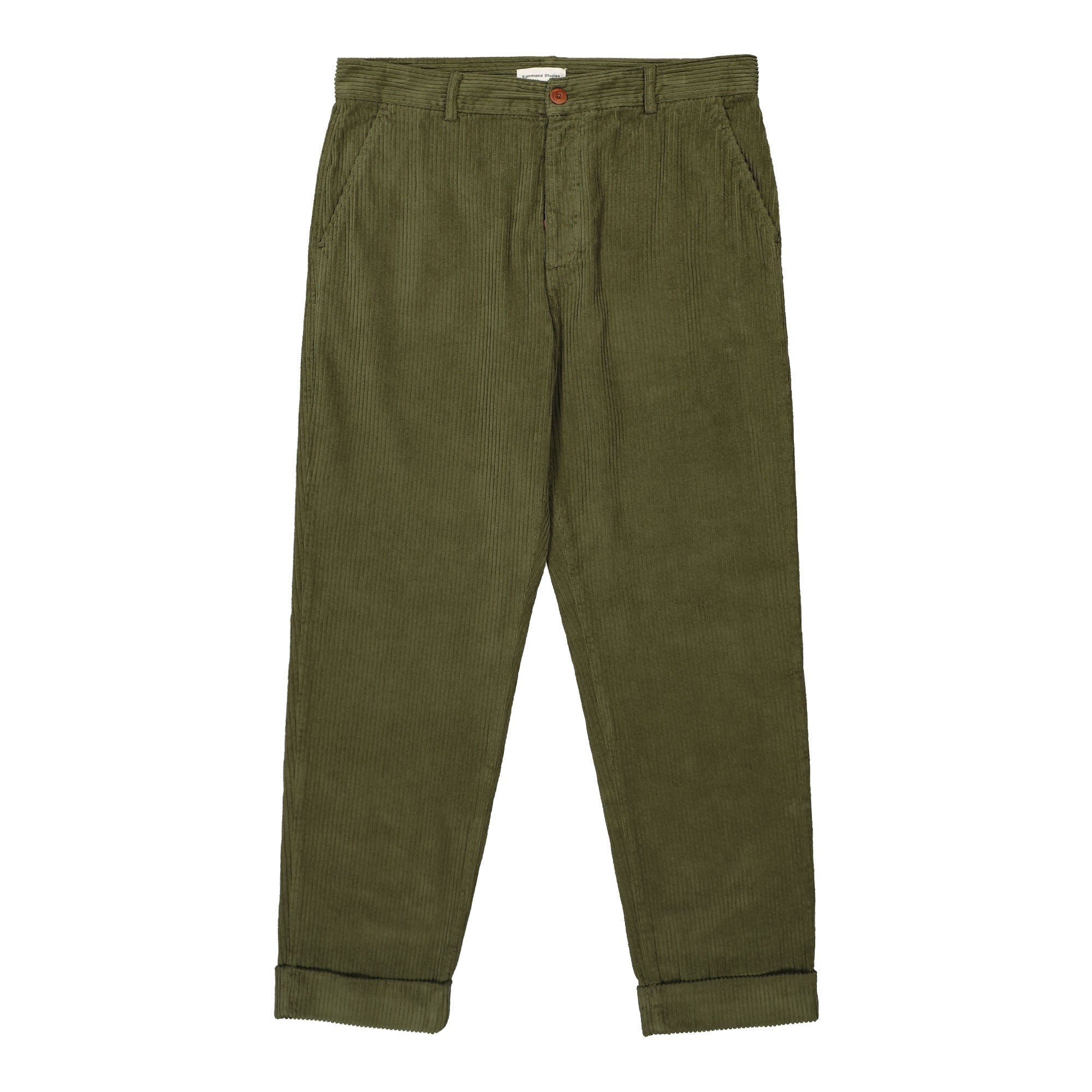 Edmmond Studios Jorge Pants Plain Khaki Casual Pants 324-50-02680 | Overkill