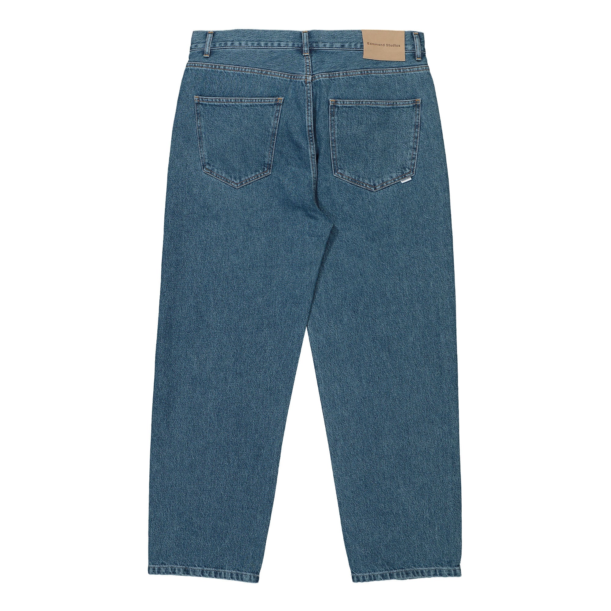 Edmmond Studios Avail Pants Plain Stone Wash Jeans Material | Overkill