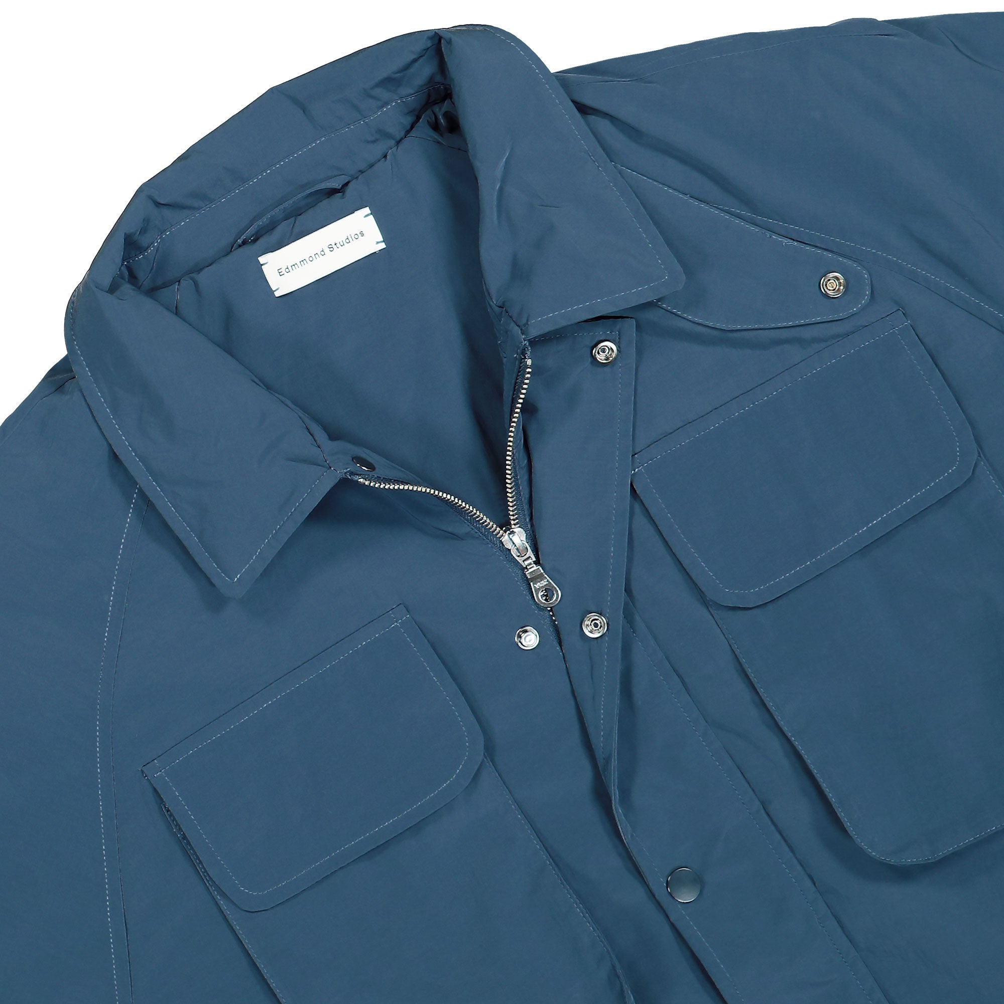 Edmmond Studios Space Explorer Plain Navy Jackets Close-up | Overkill