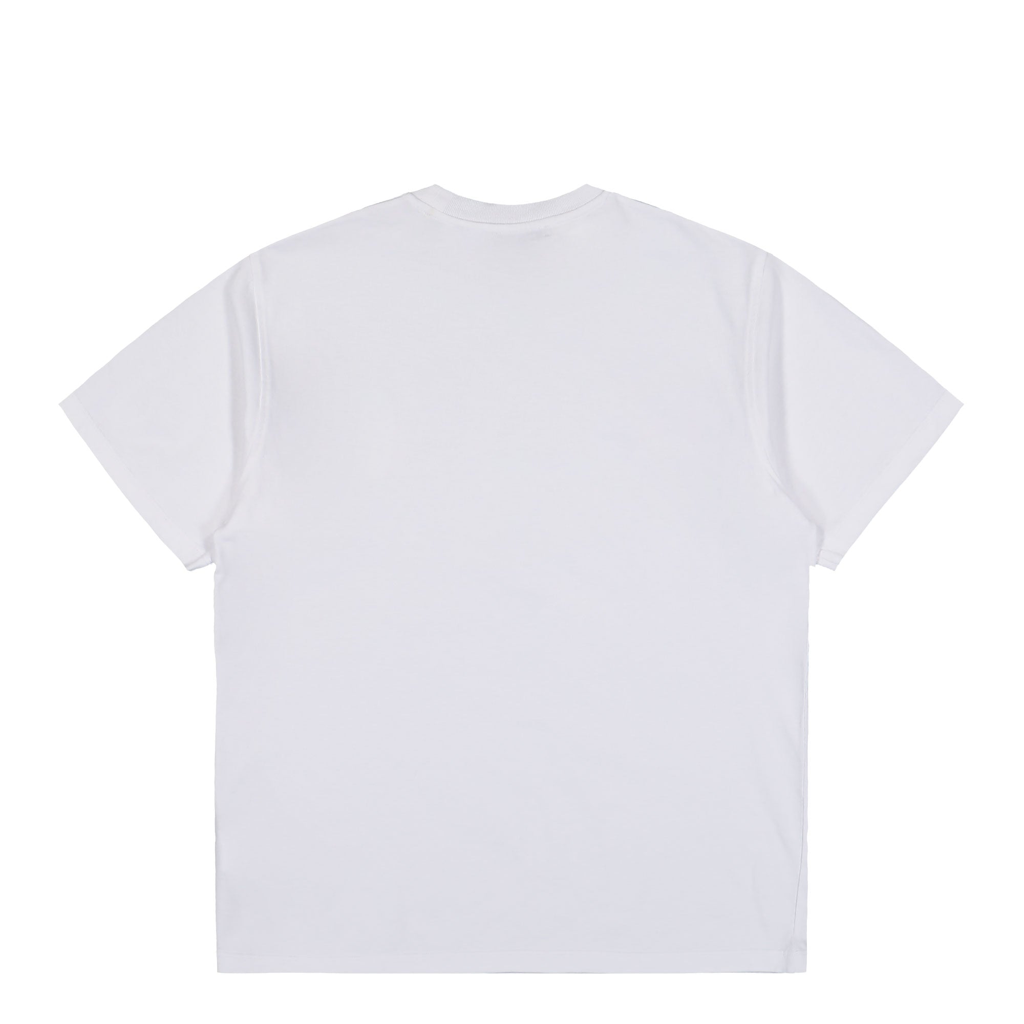 Edmmond Studios Duck Patch T-Shirt Plain White T-Shirt 325-30-01000 Close-up | Overkill