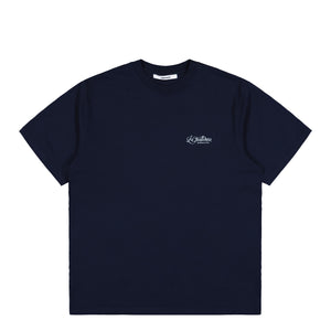 Edmmond Studios La Trattoria T-Shirt Plain Navy T-Shirt 325-30-15590 | Overkill