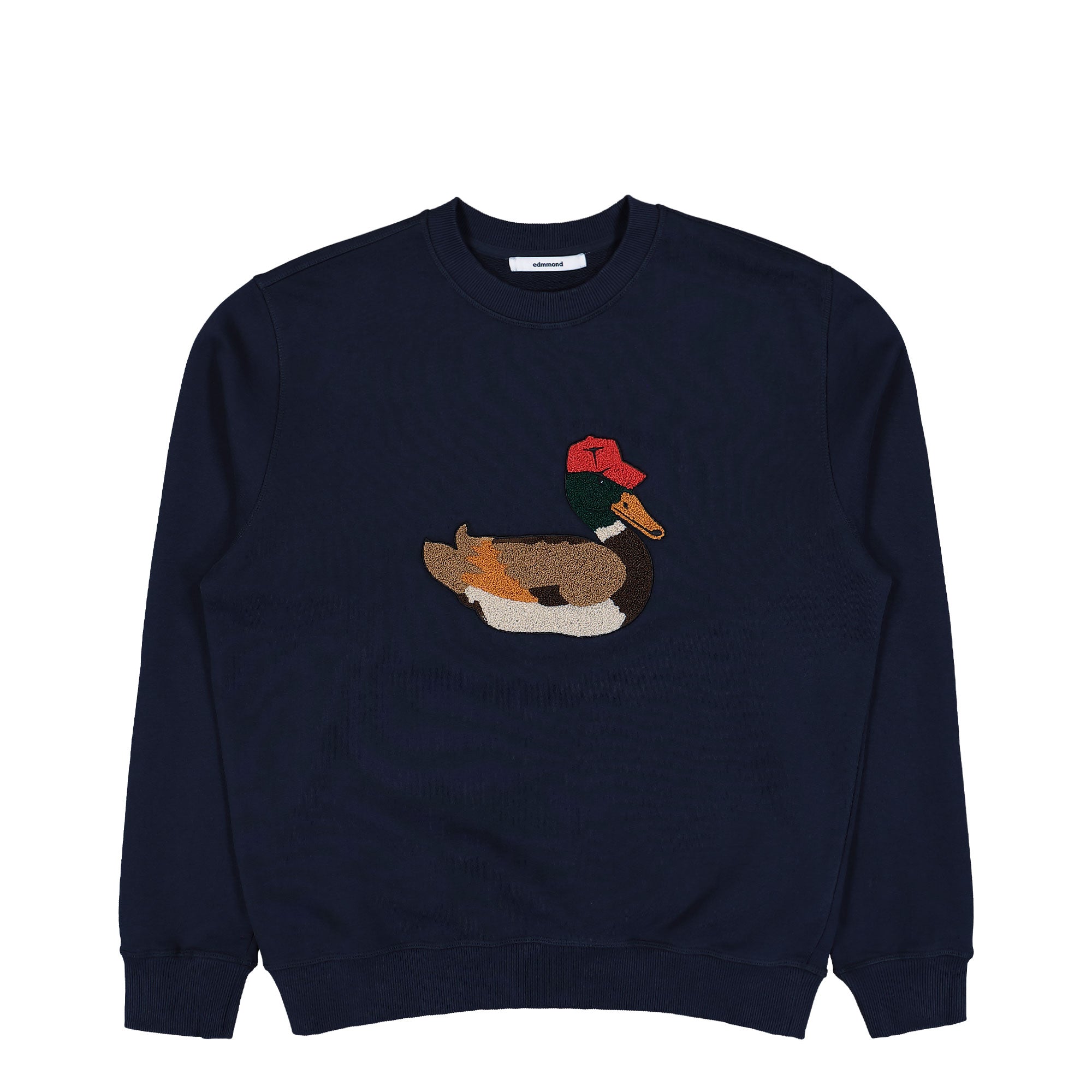 Edmmond Studios Duck Hunt Sweatshirt Plain Navy Sweatshirt 325-40-01590 | Overkill