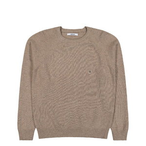 Edmmond Studios Duck Patch Sweater Plain Tan Sweatshirts 325-60-01060 | Overkill