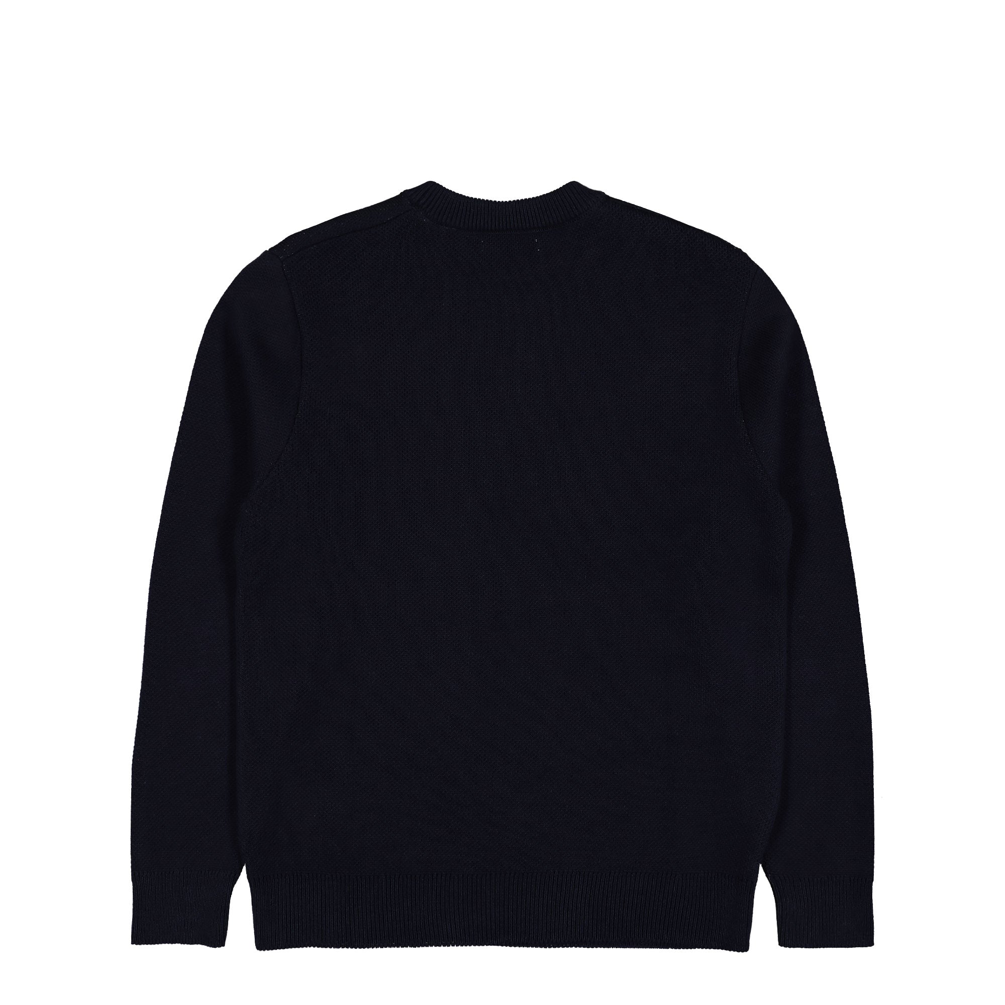 Edmmond Studios Finot Sweater Plain Navy Sweatshirts 325-60-11590 Close-up | Overkill