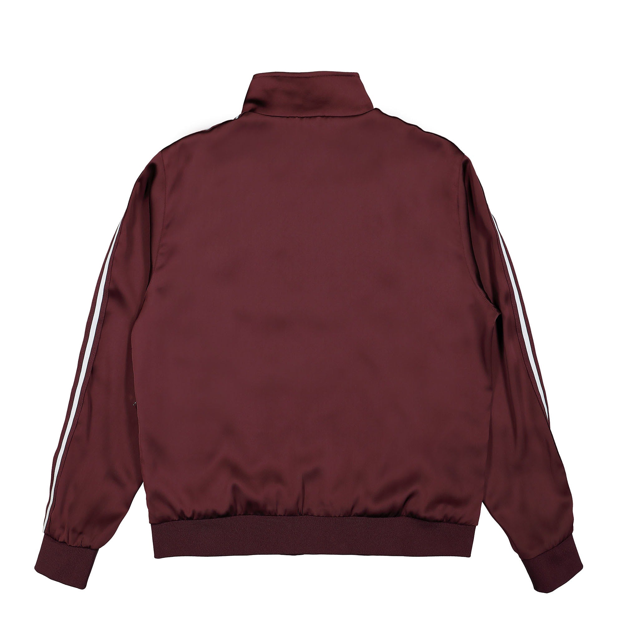 Bel-Air Athletics Academy Embroidered Logo Crest Tracksuit Top Burgundy Track Jackets Material | Overkill