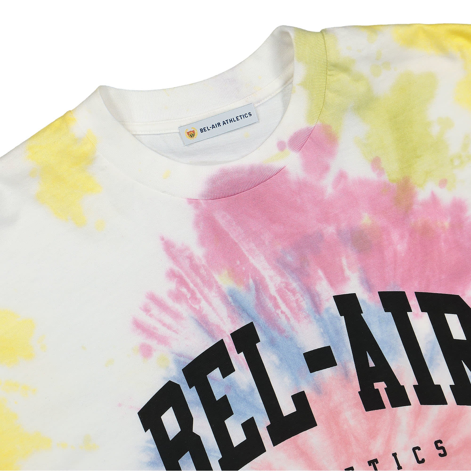 Bel-Air Athletics College T-Shirt Pastel T-Shirts Close-up | Overkill