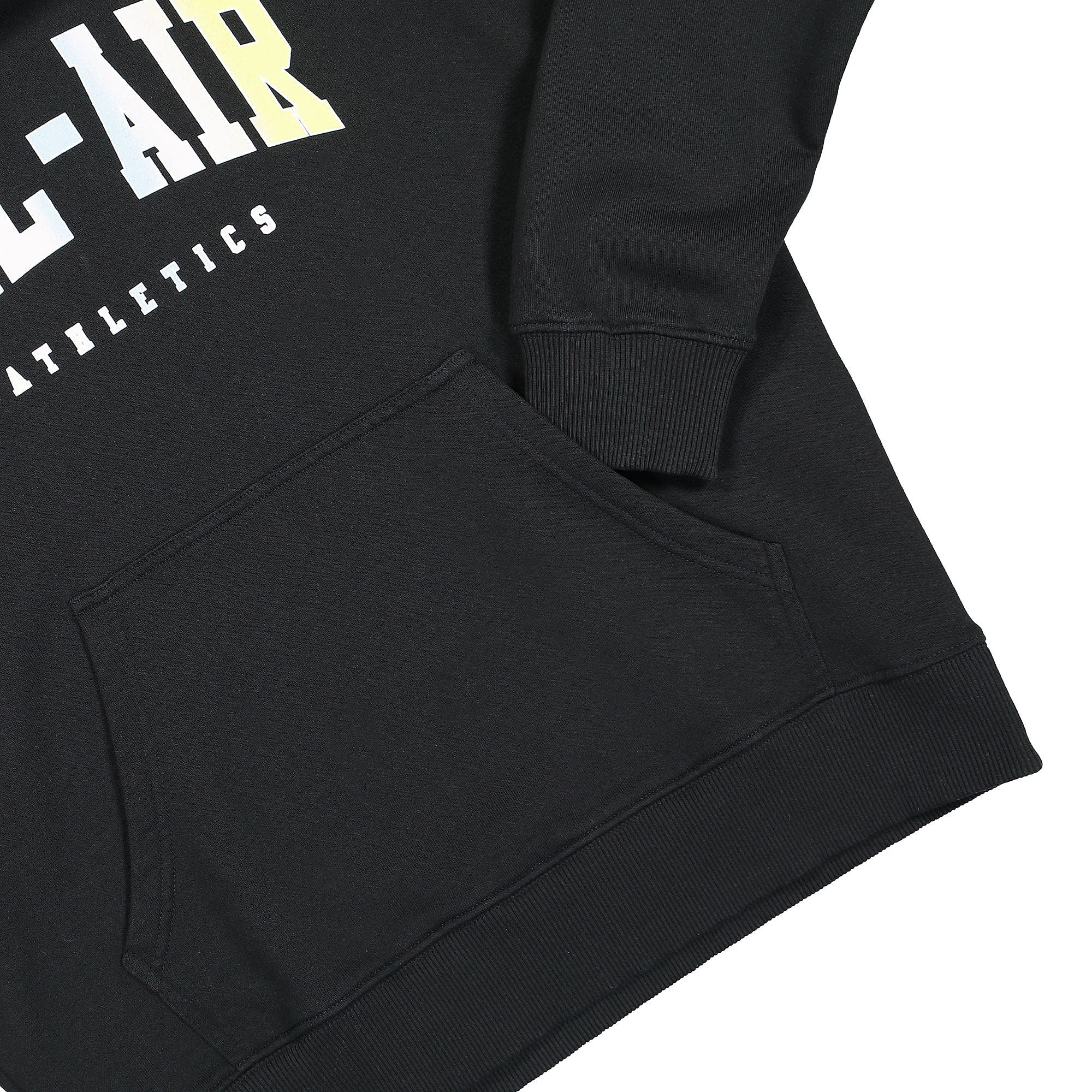 Bel-Air Athletics Regular College Hoodie Black Hoodies Detailfoto | Overkill