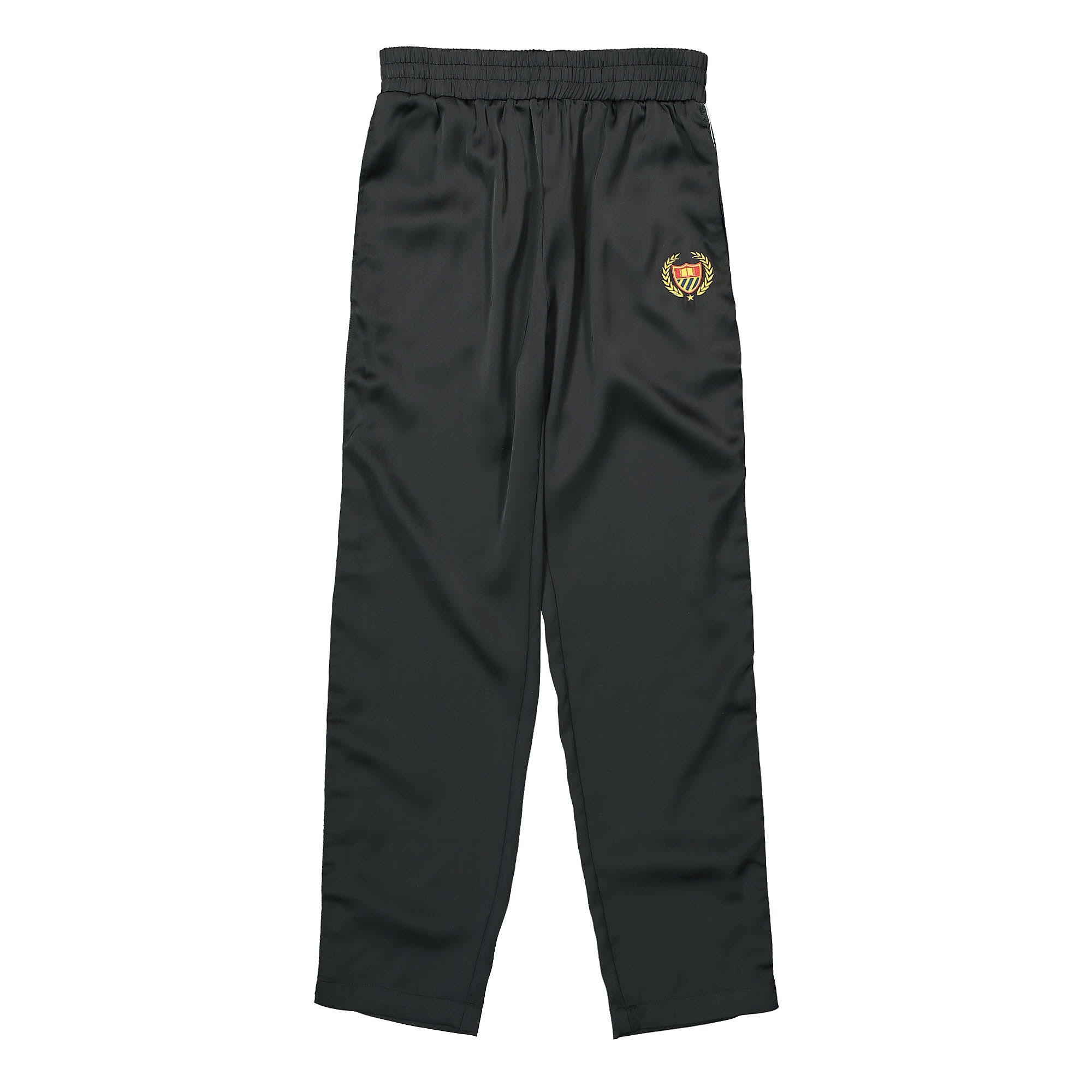 Bel-Air Athletics Embroidered Logo Crest Academy Tracksuit Pant Black Sweat & Track Pants 32BELP200 | Overkill