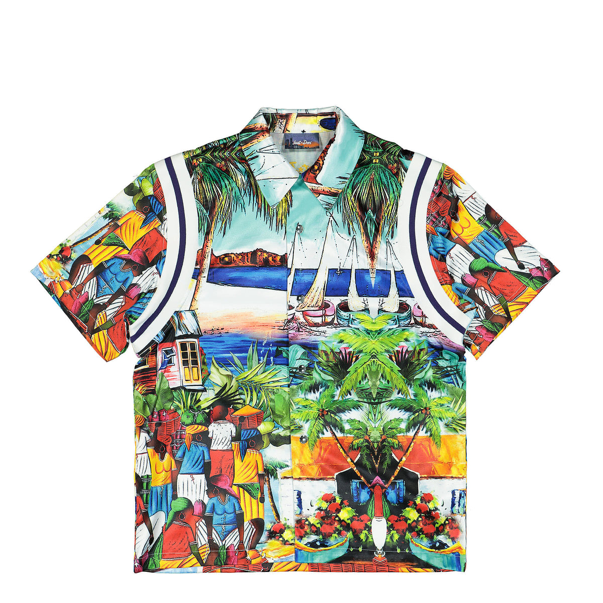 Just Don The Islanders Island Market Shirt Multi Shirts 32JUSE012Y 226307A 00 | Overkill