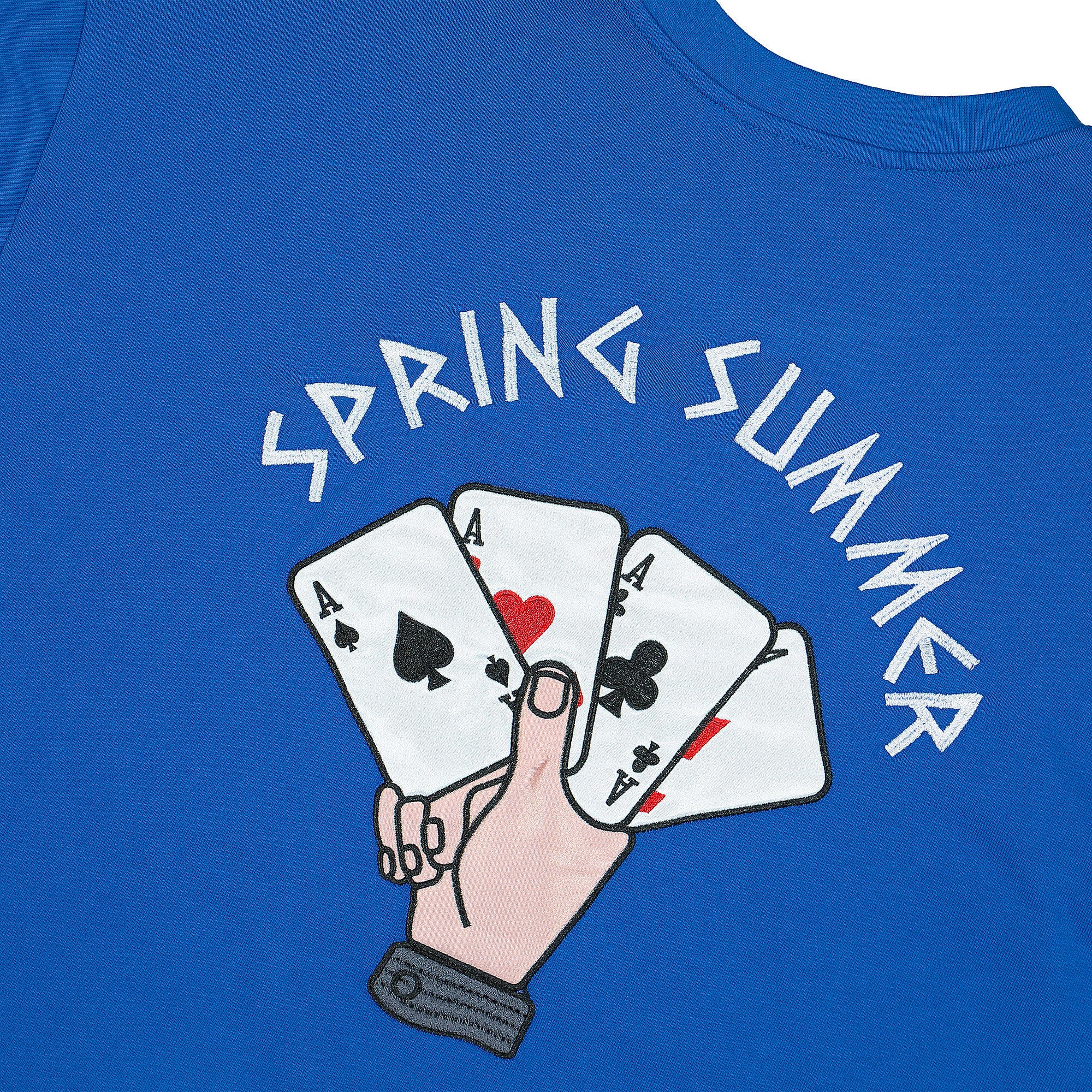 Just Don T-Shirt Blue T-Shirts Close-up | Overkill