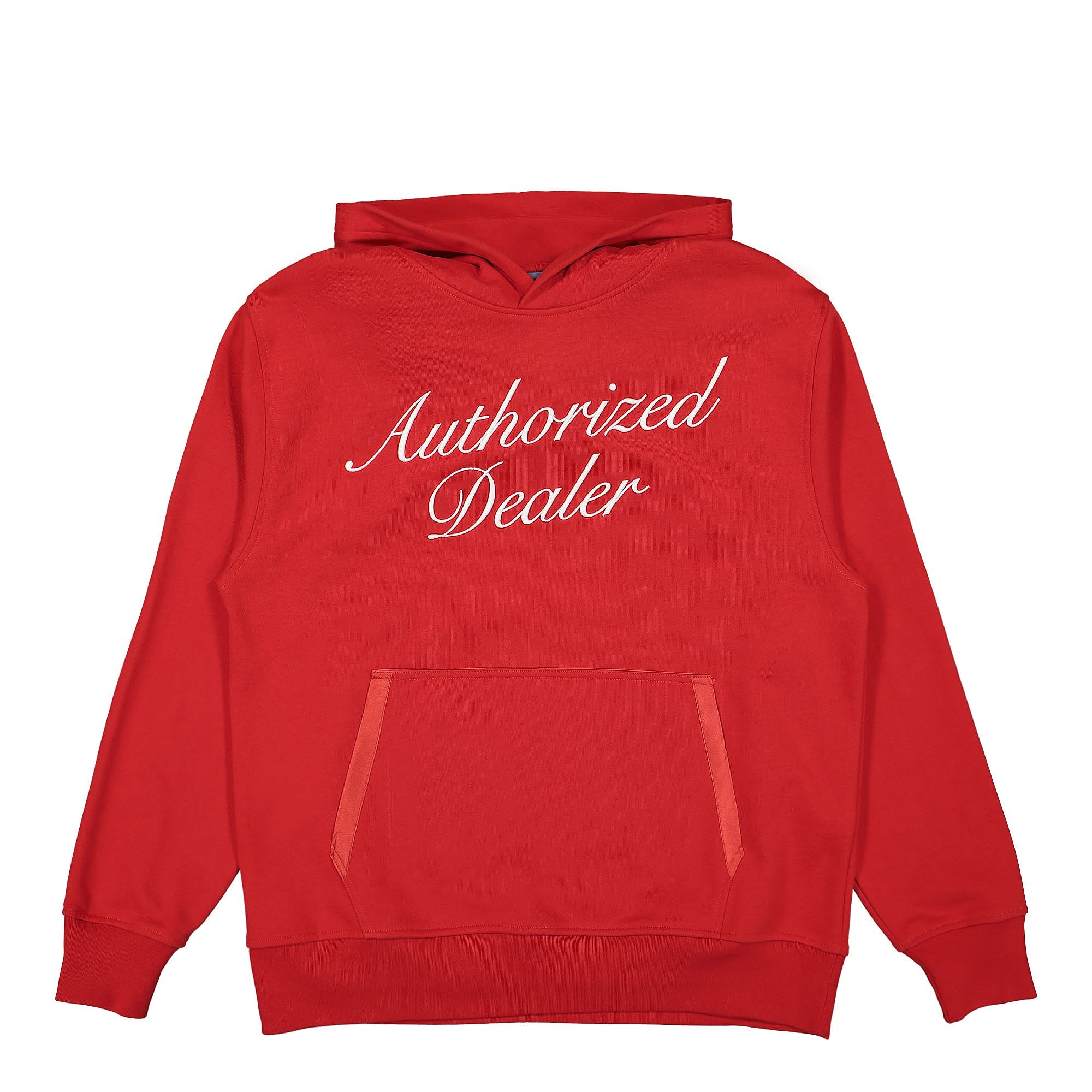 Just Don The Dealers Authorized Hoodie Red Hoodies 32JUSM30 226331 18 | Overkill