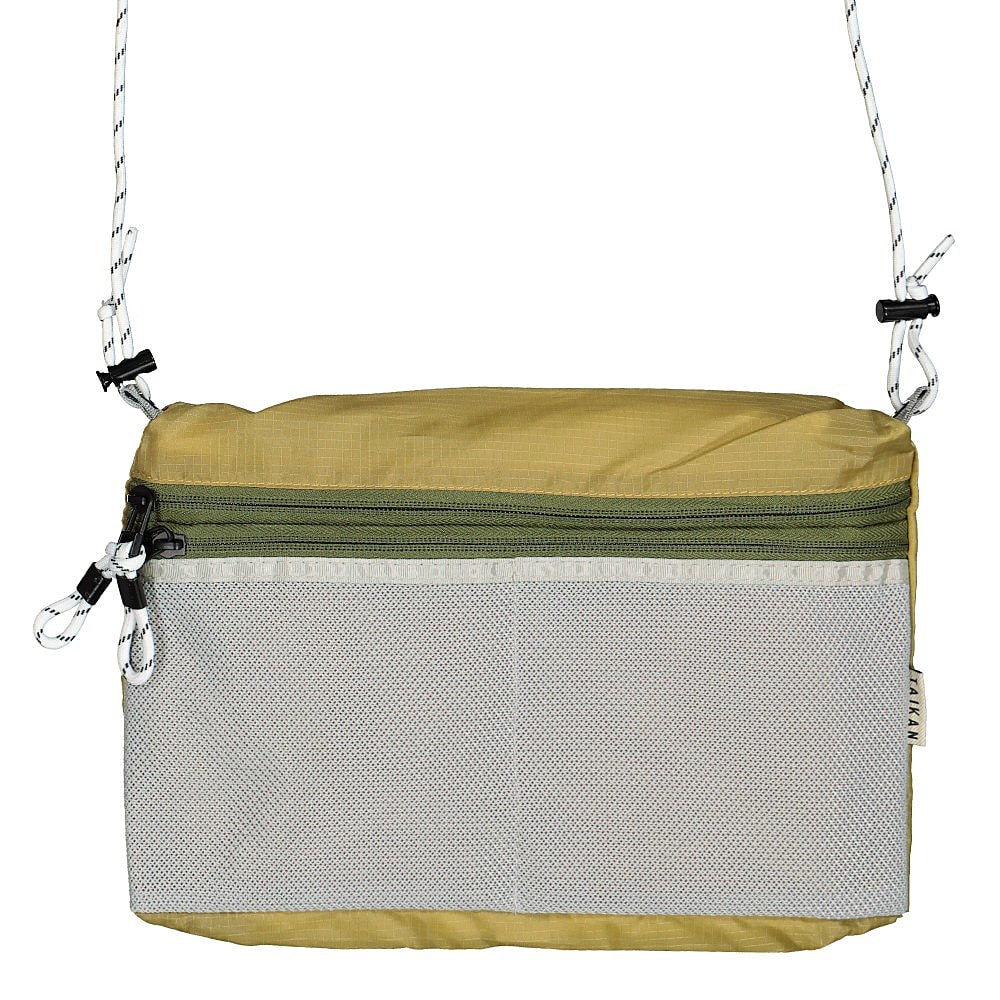 Taikan Everything Sacoche Large Wicker / Pistachio / Patio Tote Bags & Shoppers 330.0003 | Overkill