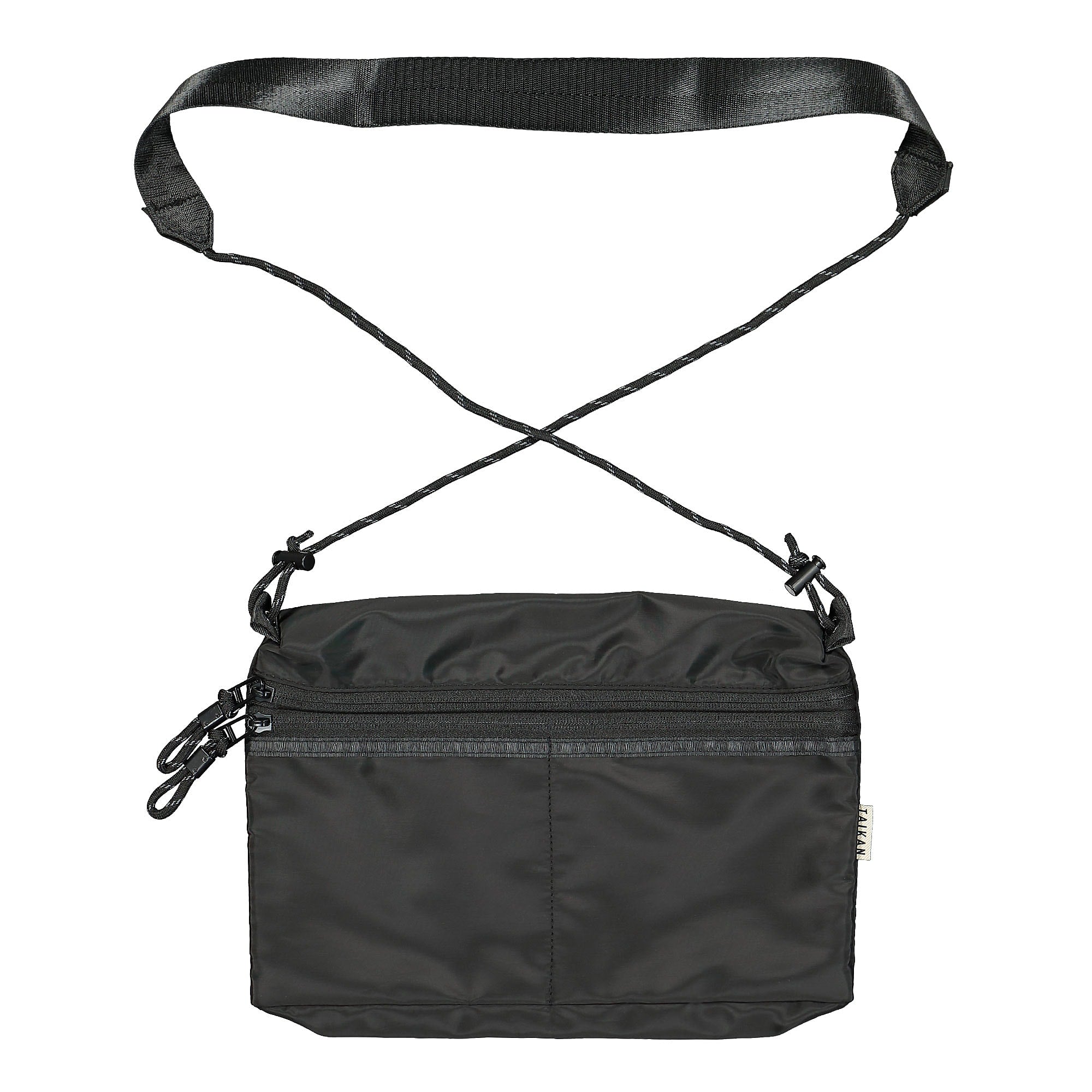 Taikan Everything Sacoche Large Black Shoulder & Cross Body Bags 330.1601 | Overkill