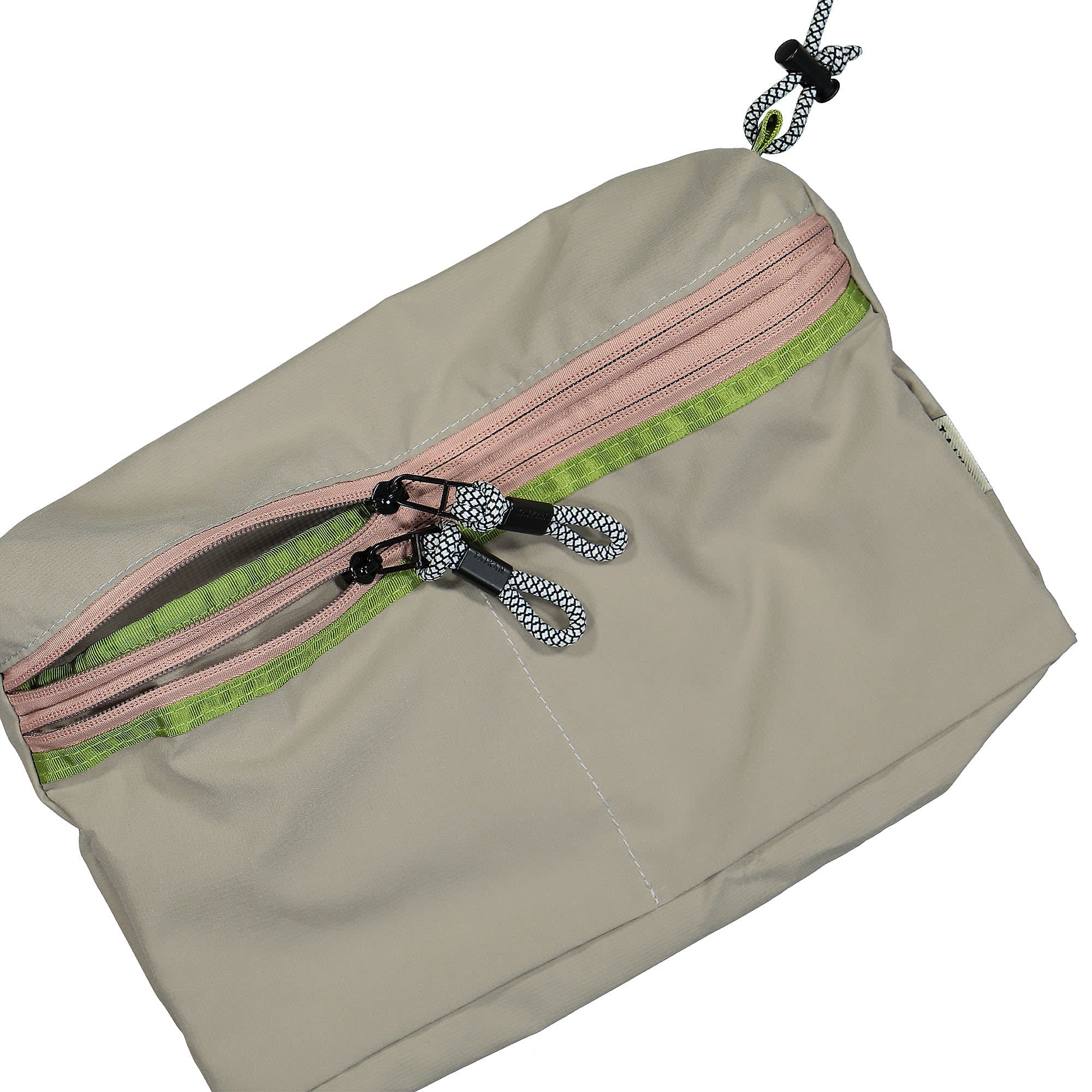 Taikan Everything Sacoche Large Taupe Ripstop Shoulder & Cross Body Bags Material | Overkill