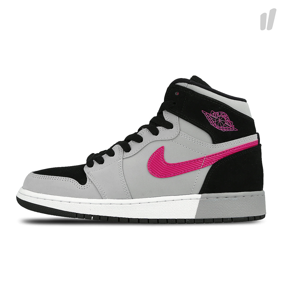 Jordan Air Jordan 1 Retro High GG Black-Deadly Pink - Wolf Grey High Top Sneakers 332148 010 | Overkill