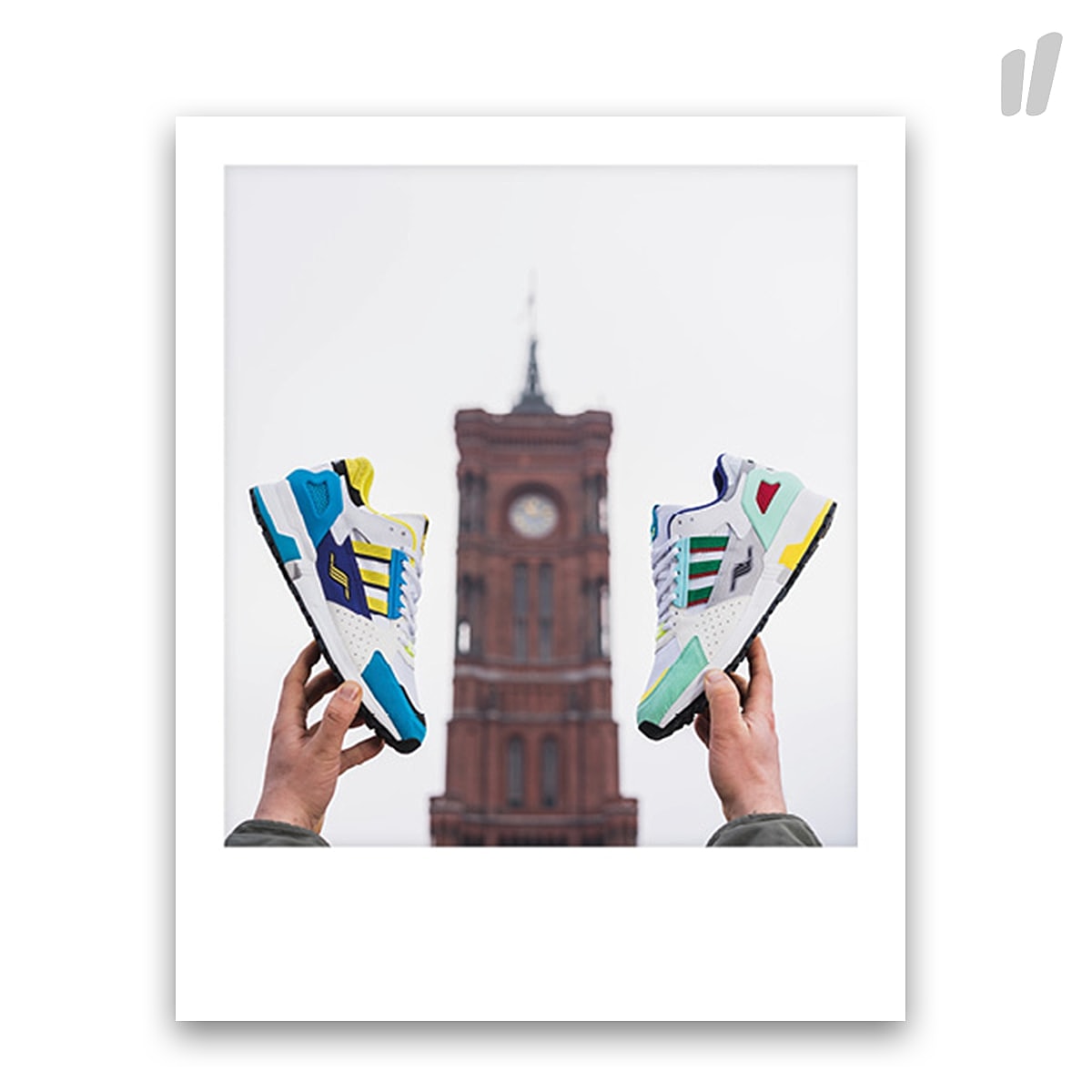 Overkill ZX10K "I CAN IF I WANT" Rotes Rathaus Postkarte Polaroid Green / Blue Cards EE9486 | Overkill