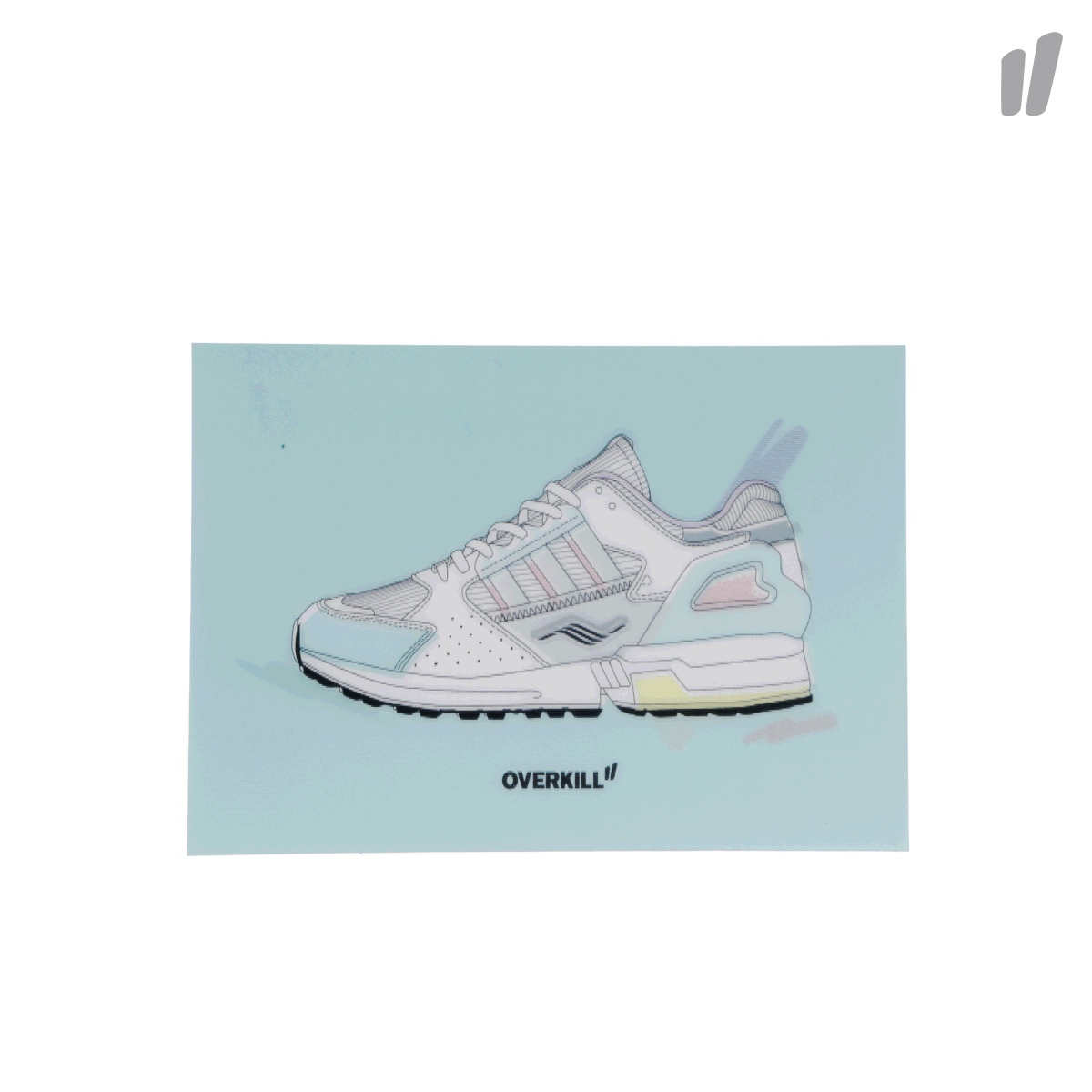 Overkill ZX10K "I CAN IF I WANT" Postkarte Lentikular Cards | Overkill