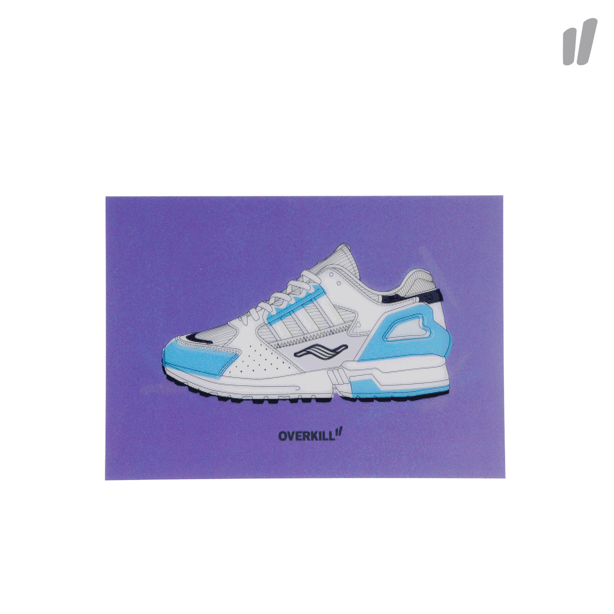 Overkill ZX10K "I CAN IF I WANT" Postkarte Lentikular Cards | Overkill