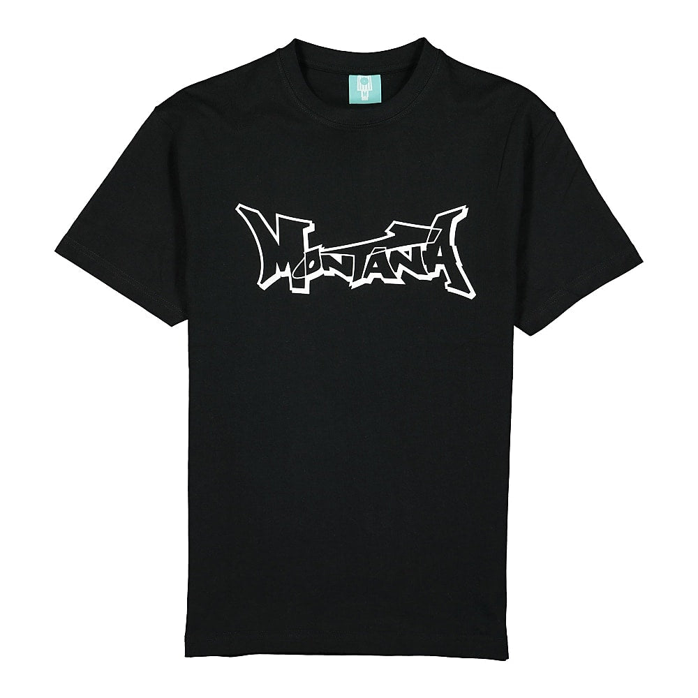 Montana Logo T-Shirt Black T-Shirts 335396 | Overkill