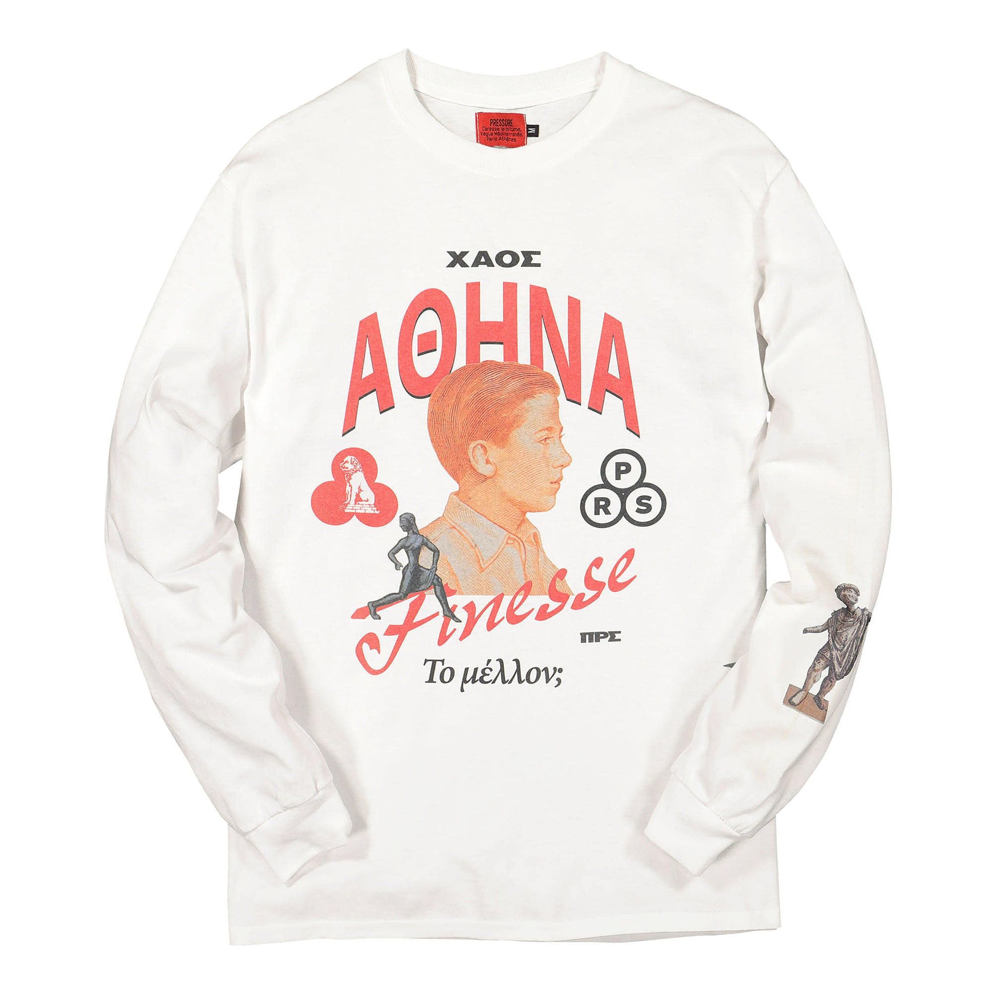 Pressure to melon longsleeve tee White Longsleeves | Overkill