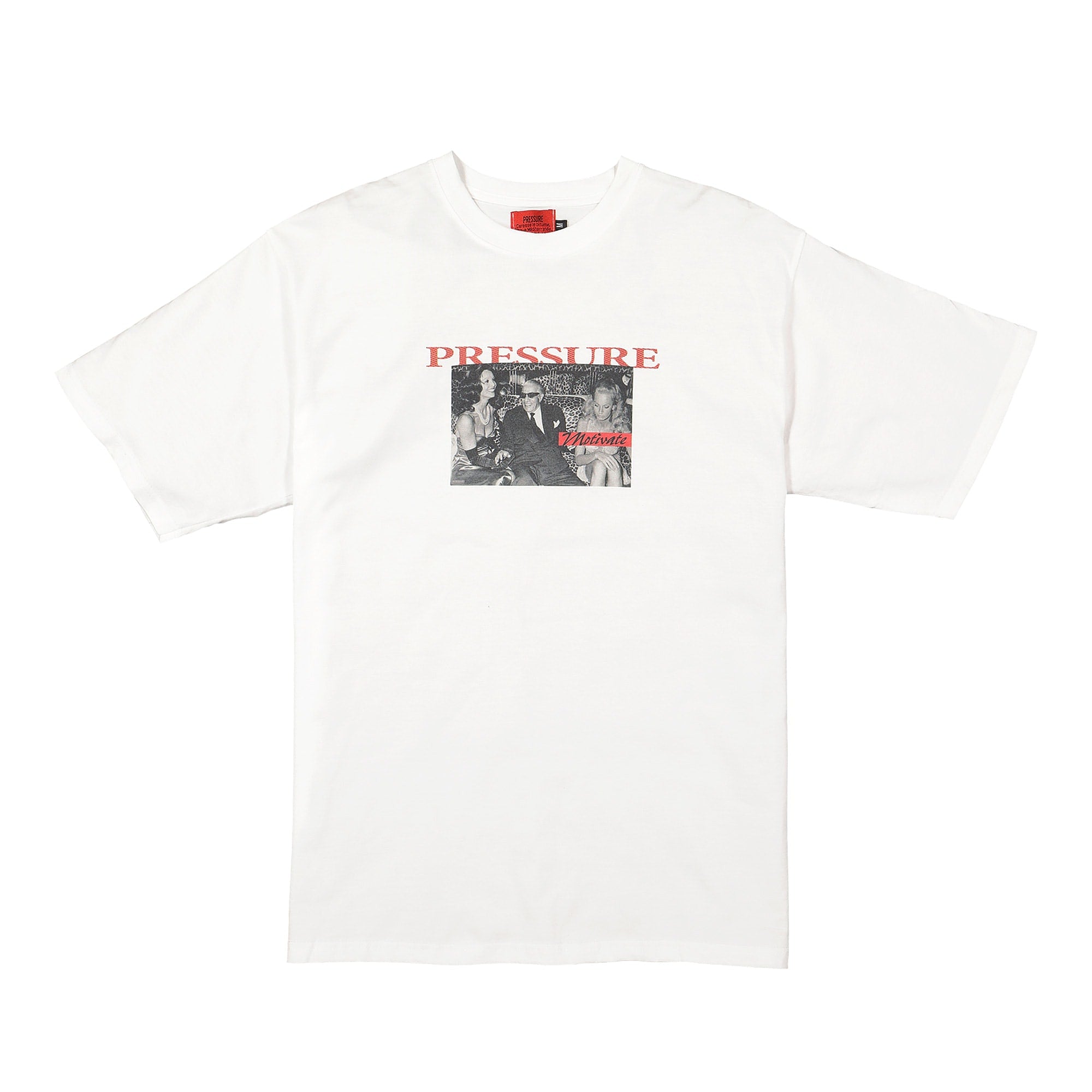Pressure party onassis tee White T-Shirts | Overkill