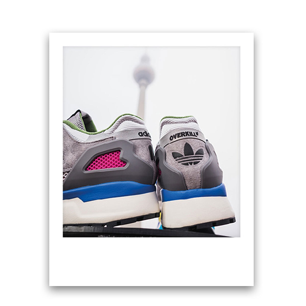 Overkill ZX10K Fernsehturm Postkarte Polaroid Multicolor Cards G26252 | Overkill