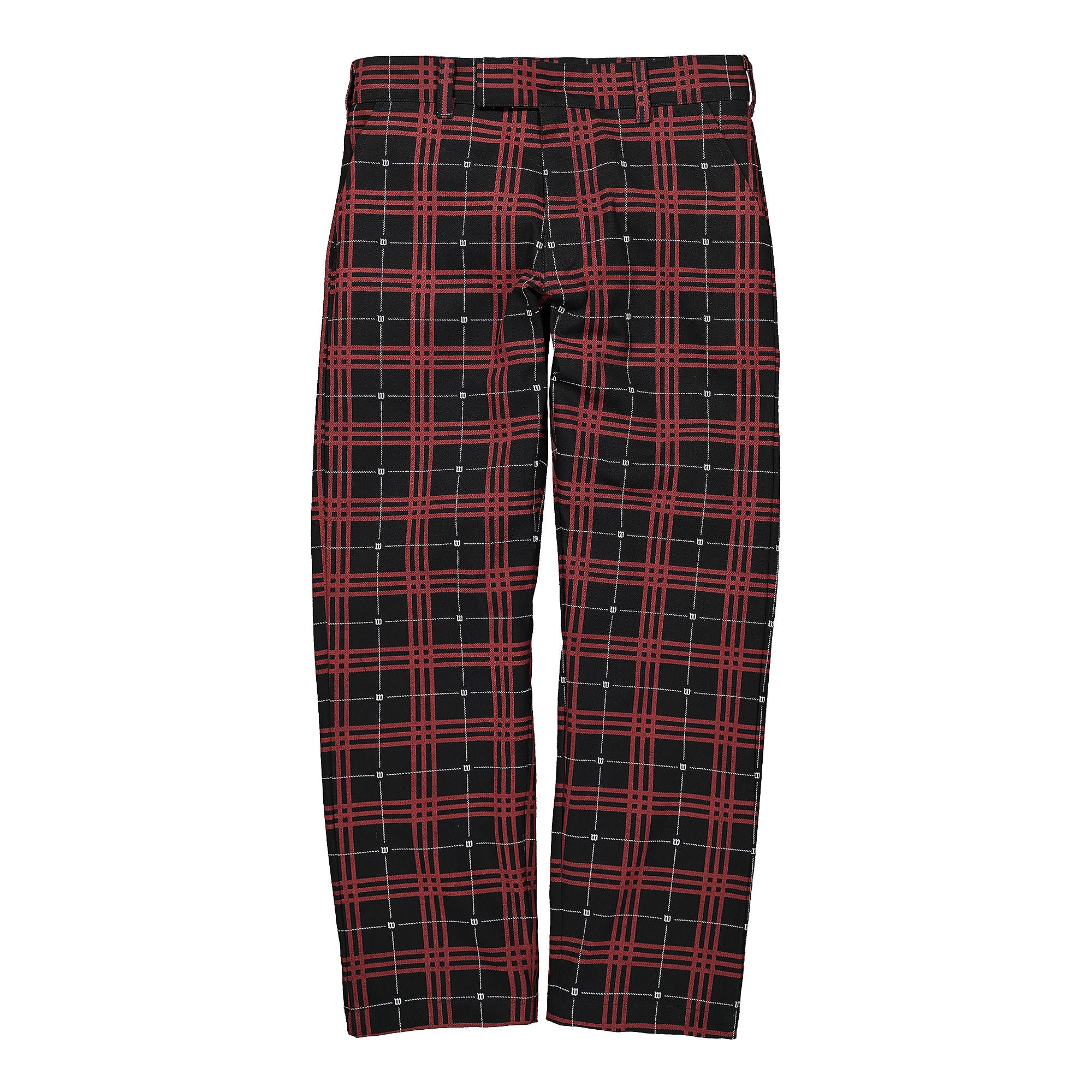 Wasted Paris Tartan Pant Black/Red Sweat & Track Pants 128261 | Overkill