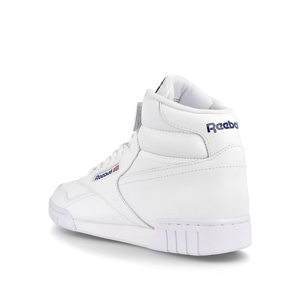 Reebok ex-o-fit hi White Sneakers Material | Overkill