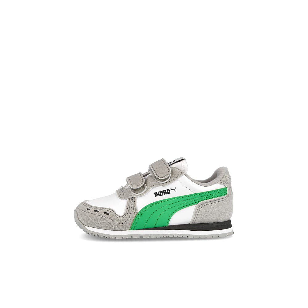 Puma cabana racer sl v infants Puma White - Island Green 351980 89 | Overkill