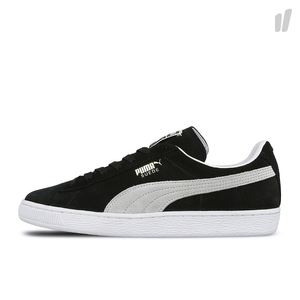 Puma suede classic+ Black - White Sneakers 352634 03 | Overkill