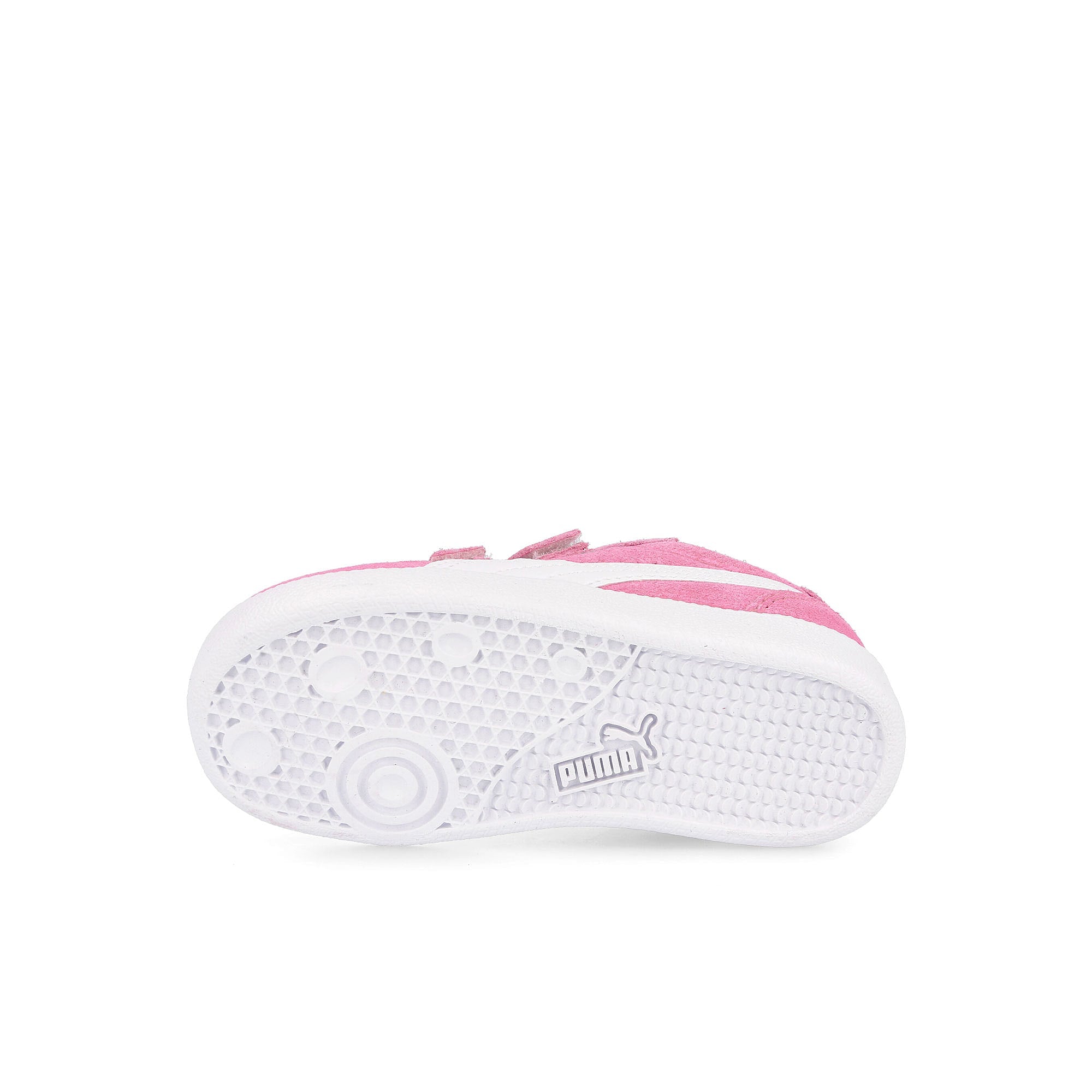Puma icra trainer sd v infants Pink - White - Silver Low Top Sneakers Detail View 1 | Overkill
