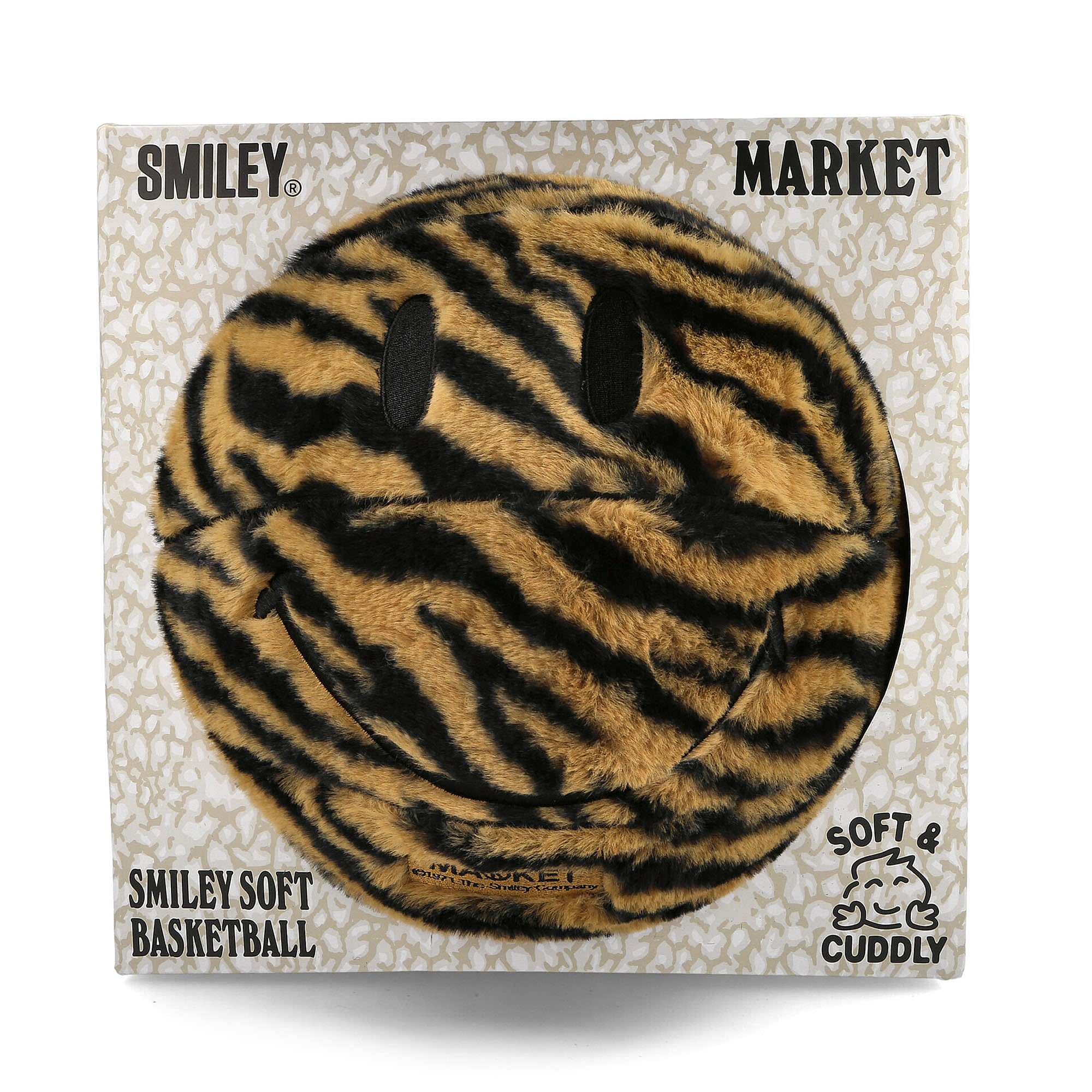 Market Smiley Market Tiger Plush Basketball Multi Other Home Accessories Close-up | Overkill