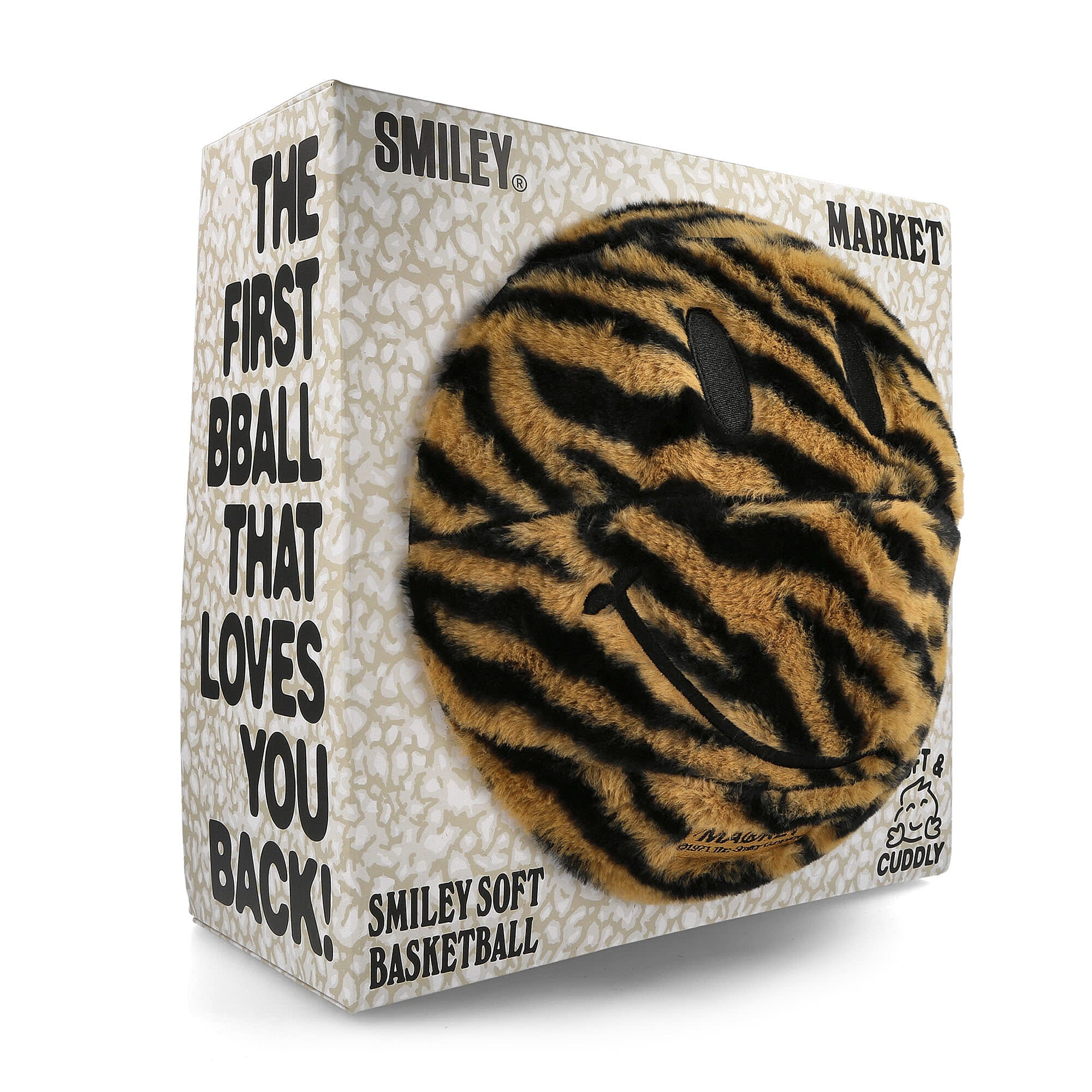 Market Smiley Market Tiger Plush Basketball Multi Other Home Accessories Detailfoto | Overkill