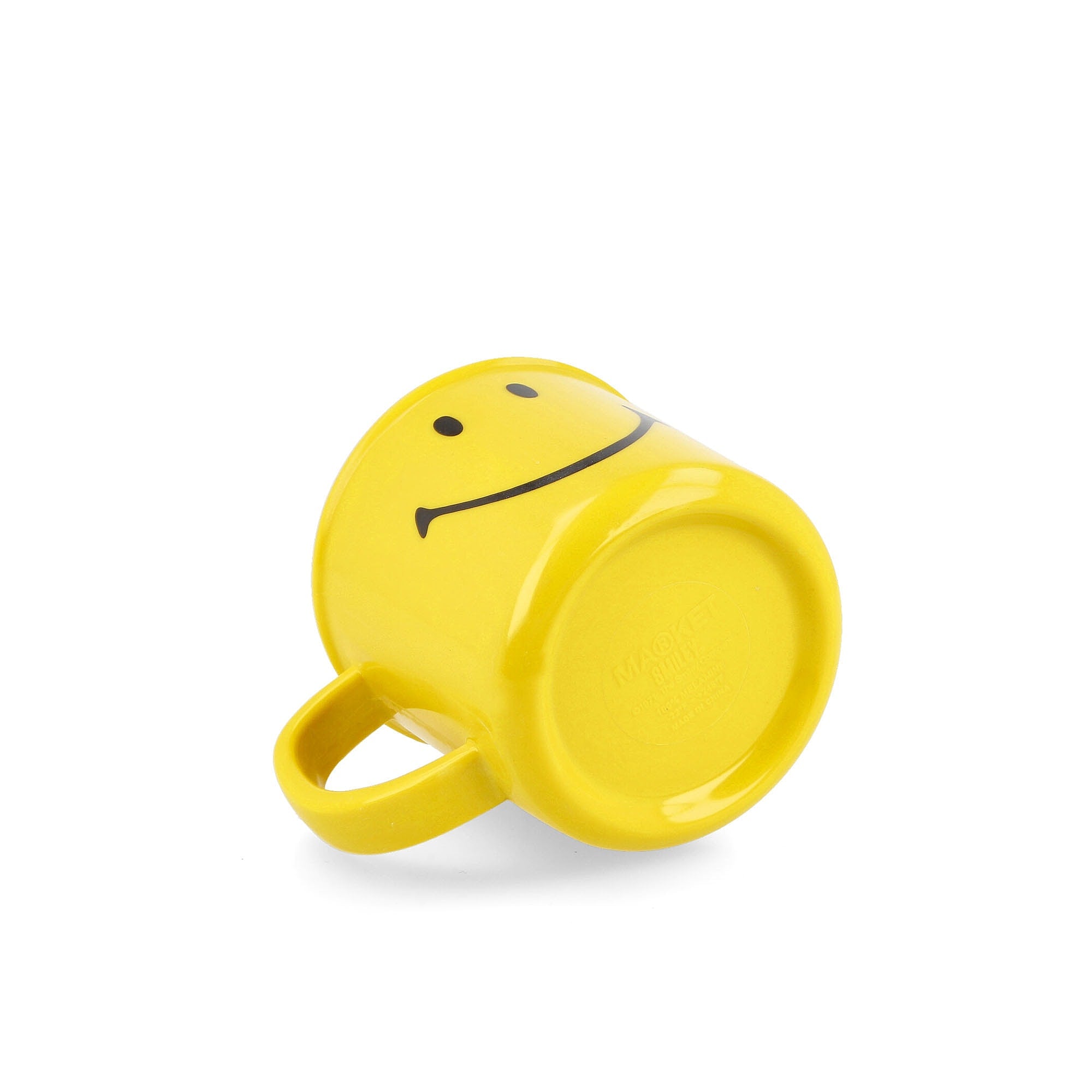 Market Smiley Mug 4 Piece Set Yellow Mugs & Bottles Close-up | Overkill