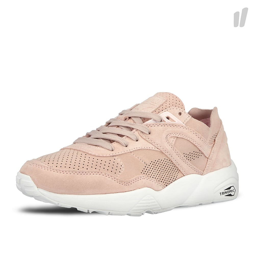 Puma wmns trinomic r698 soft Pink Dogwood - White Sneakers Close Up | Overkill