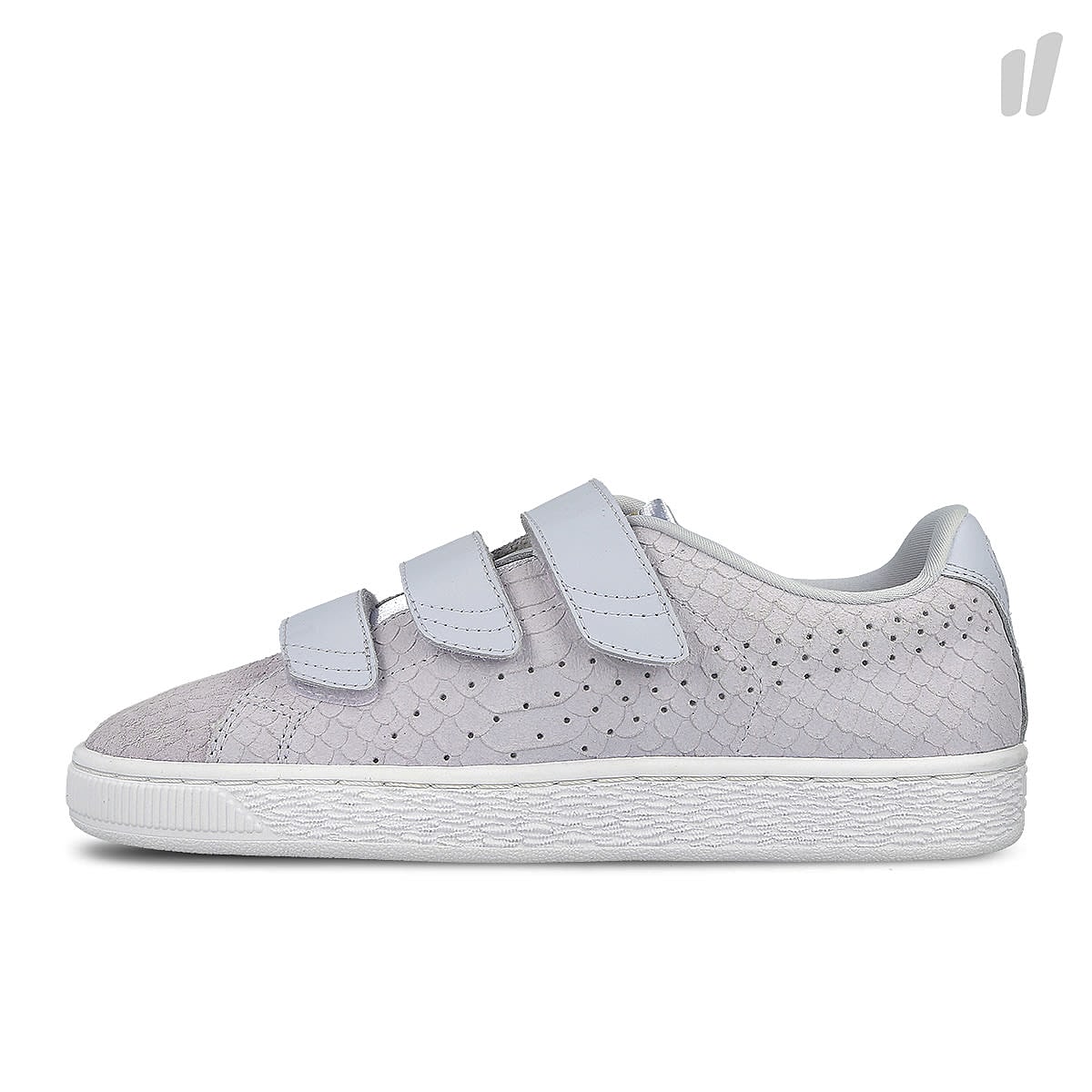 Puma wmns basket strap exotic skin Halogen Blue - Halogen Blue Sneakers 362707 04 | Overkill