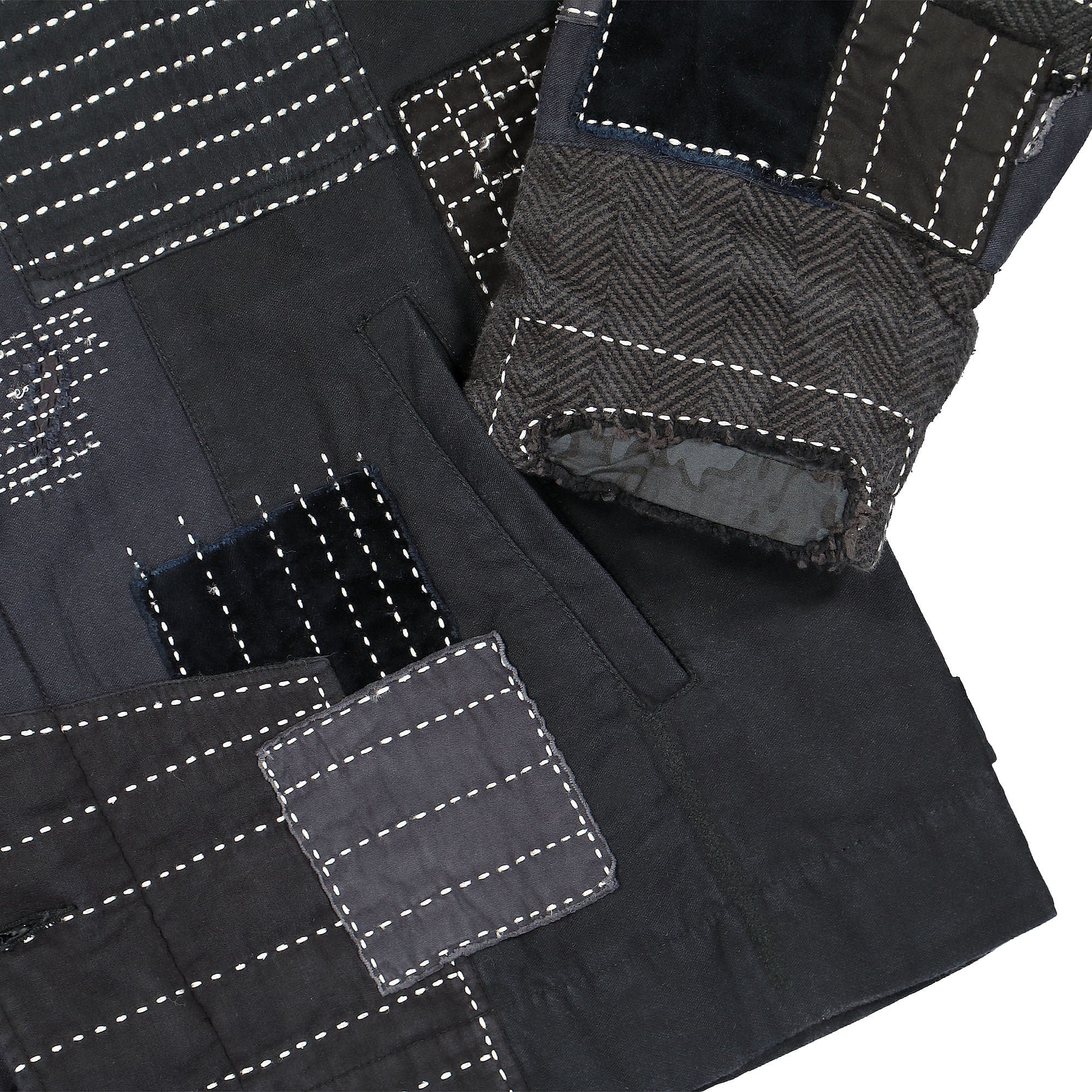 Maharishi Monster Tiger Boro Deck Jacket Blacks / Night Jungle Jackets Detailfoto | Overkill