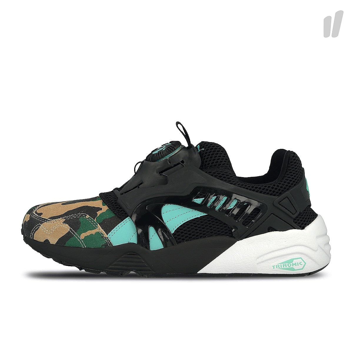 Puma disc blaze night jungle Black - Electric Green Sneakers 363060 01 | Overkill