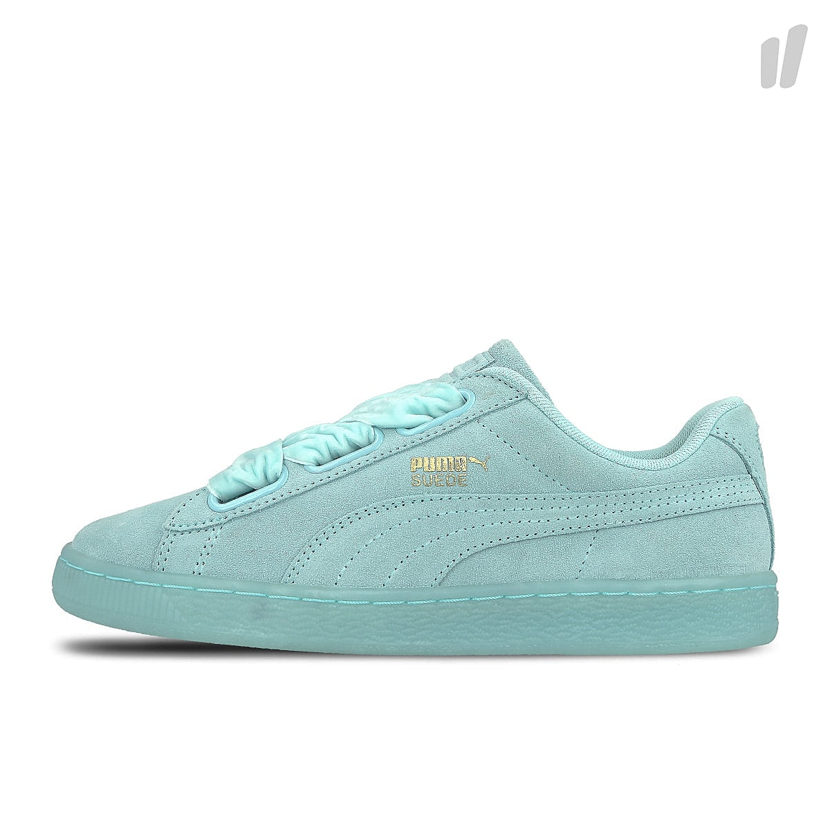 Puma wmns suede heart reset Aruba Blue / Aruba Blue Sneakers 363229 01 | Overkill
