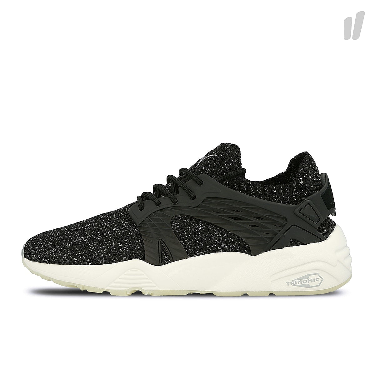 Puma blaze cage evoknit Black-Steel Gray-Whisper White Sweatshirts 364100 02 | Overkill