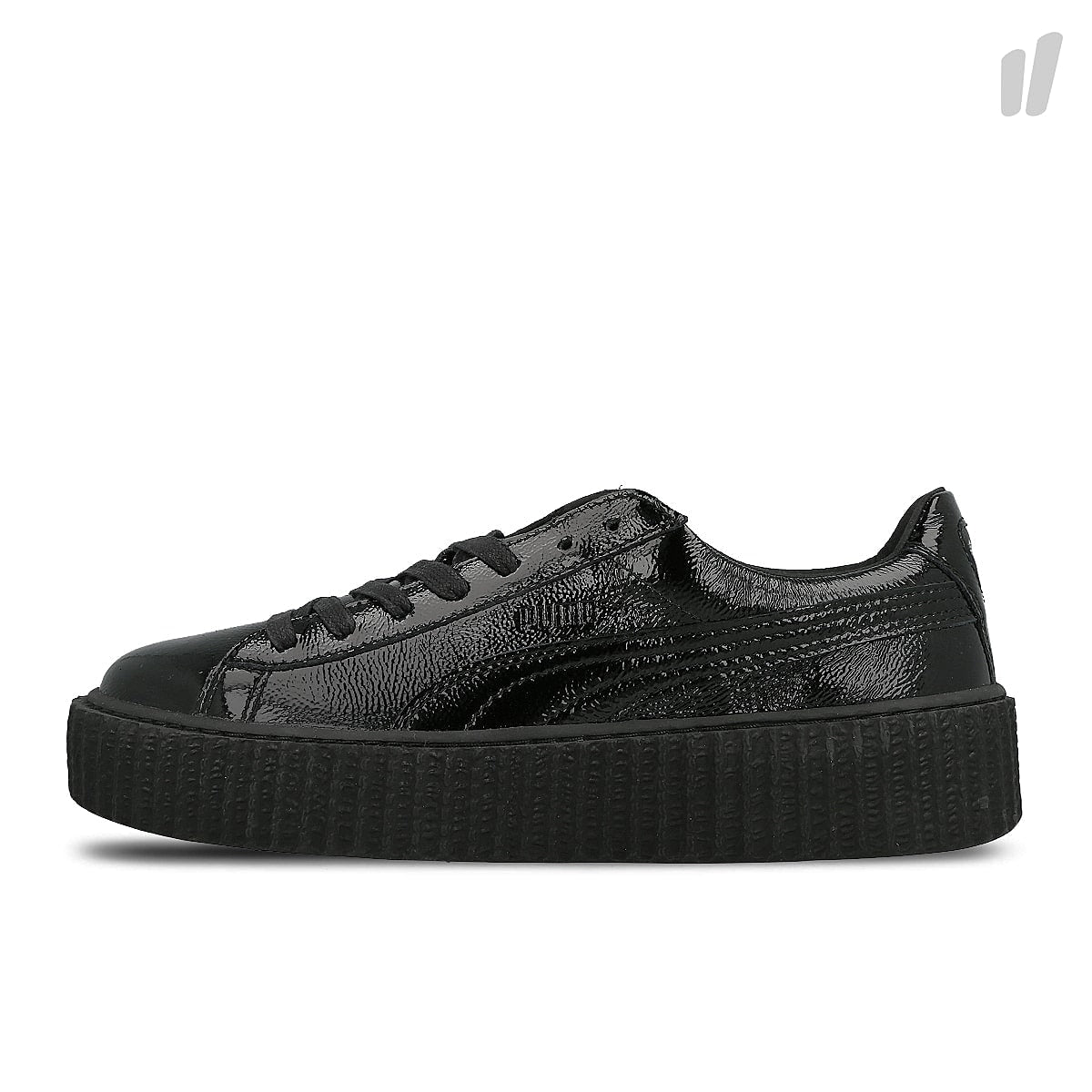 Puma wmns fenty creeper wrinkled patent Puma Black-Black-Puma Black Sneakers | Overkill